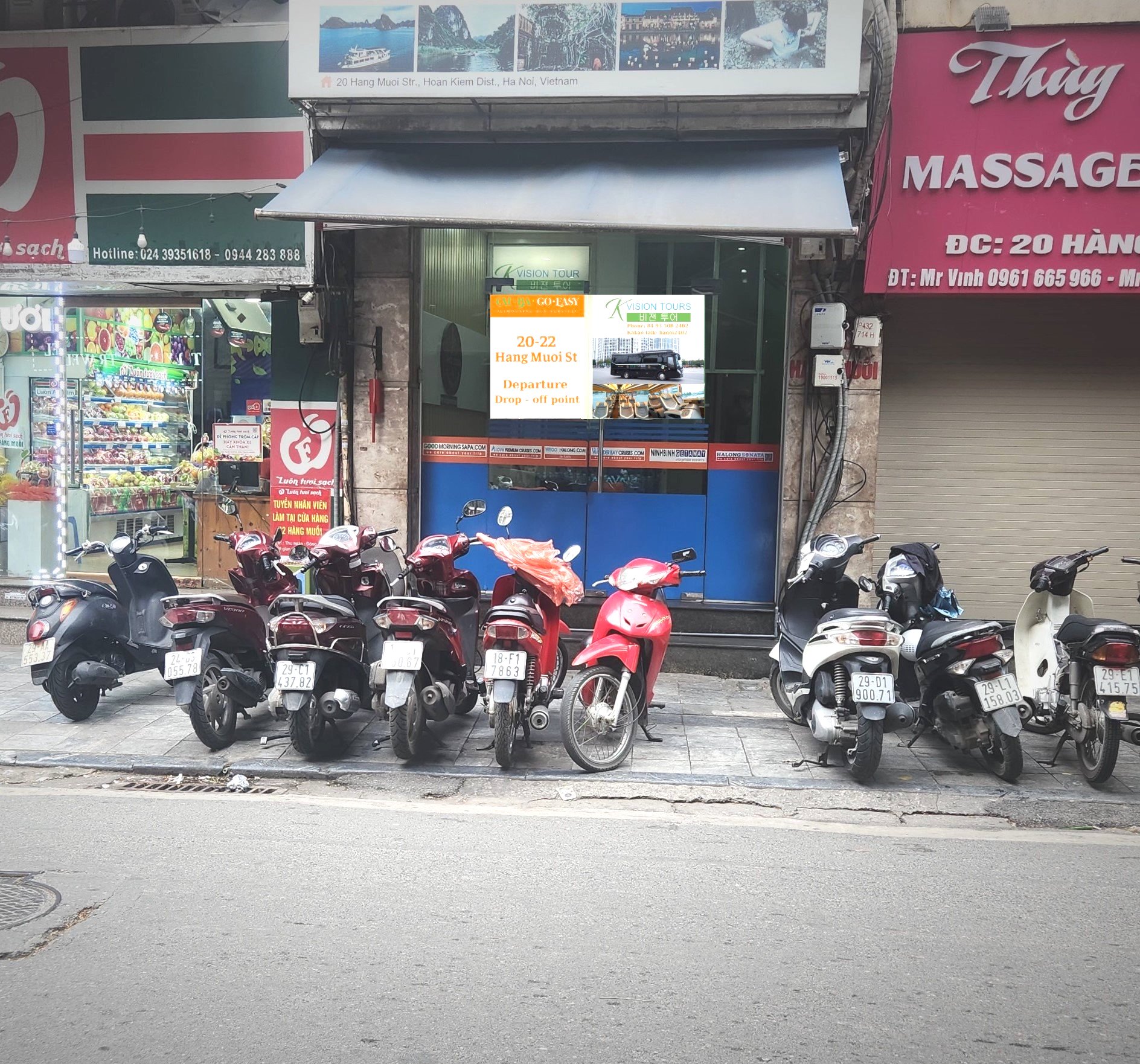 Operator office: 20-22 Hang Muoi, Hoan Kiem District, Ha Noi
