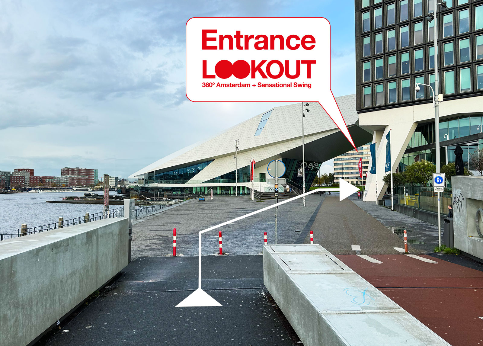 A'DAM Lookout entrance