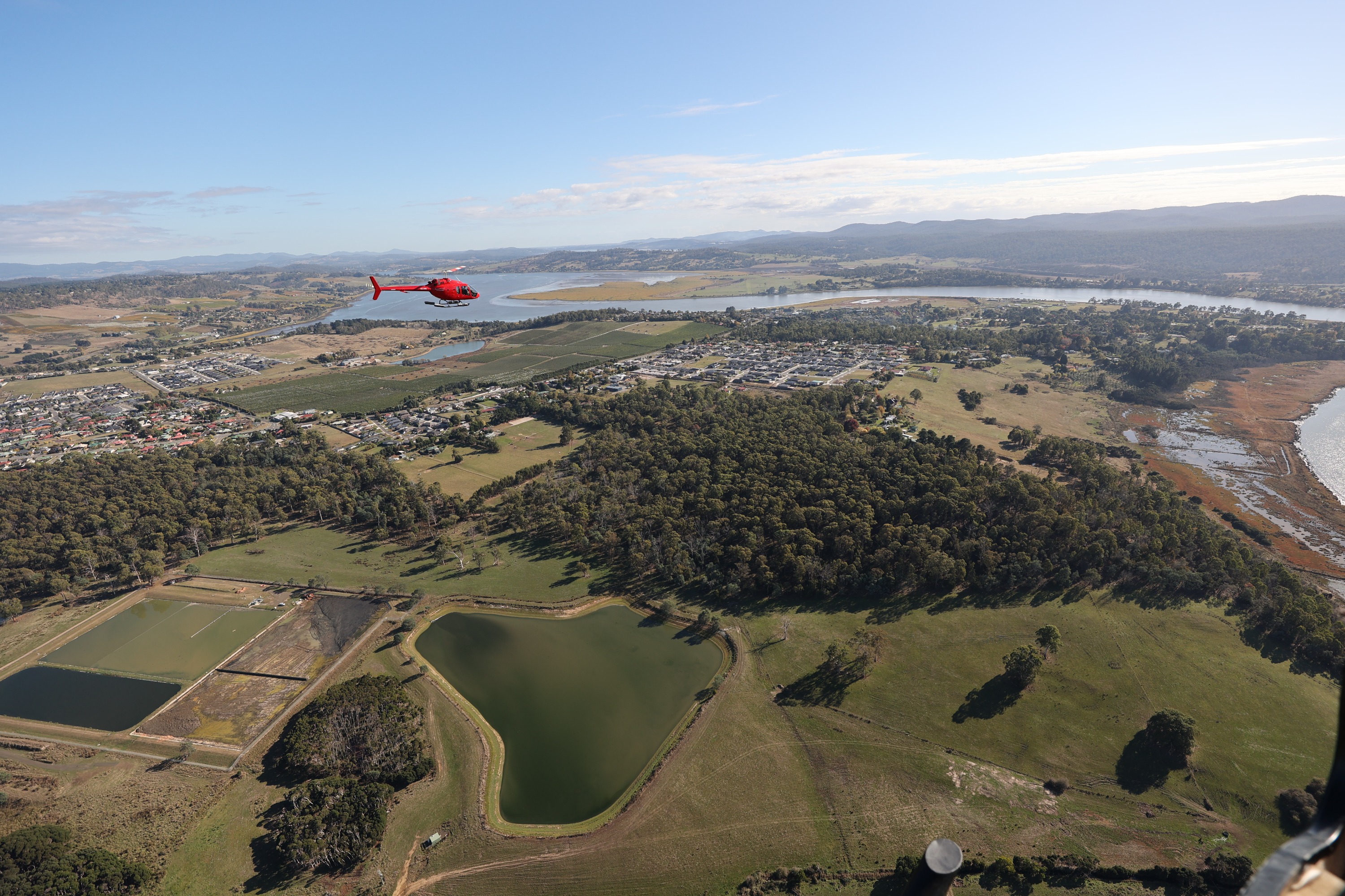 Tamar Valley Taster Scenic Helicopter Flight in Launceston