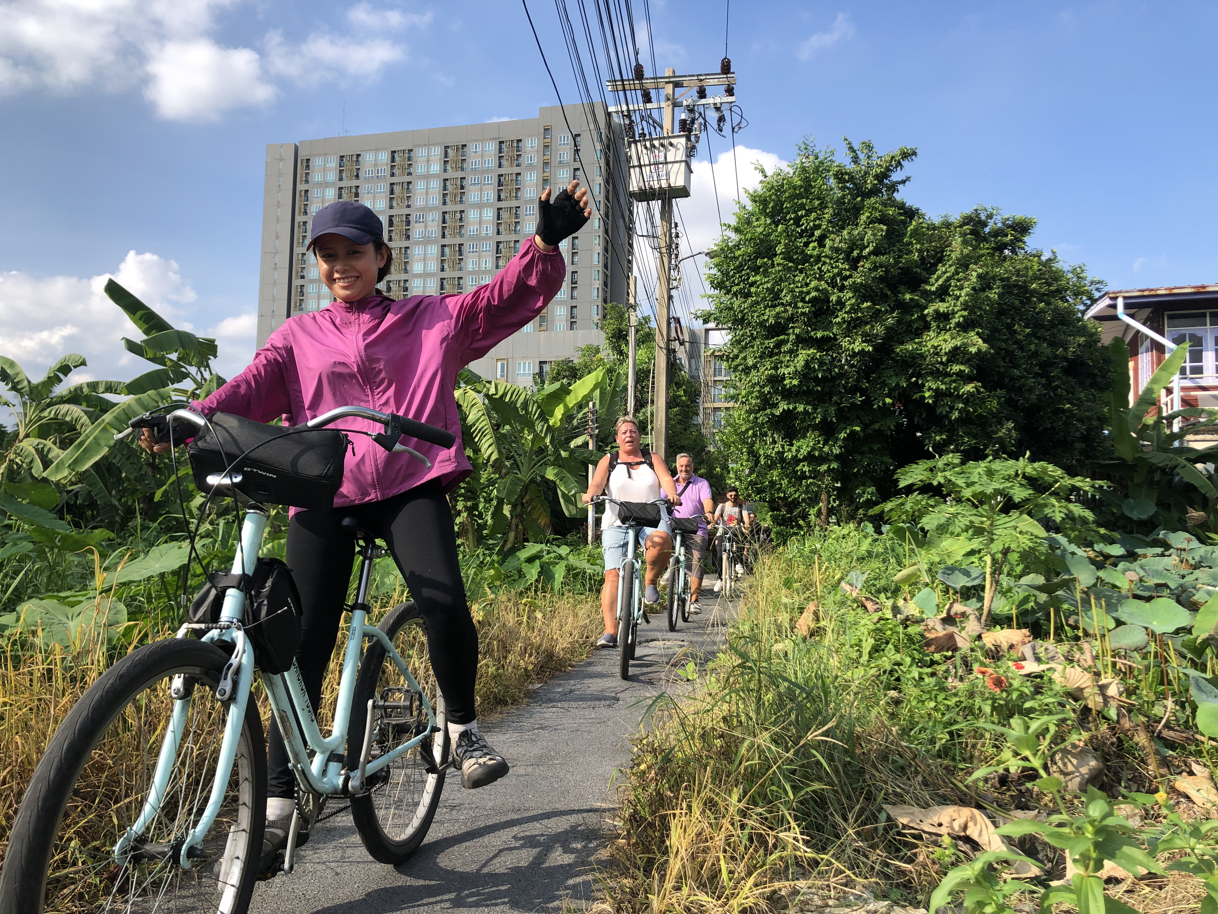 曼谷：後街和隱藏的寶石自行車之旅