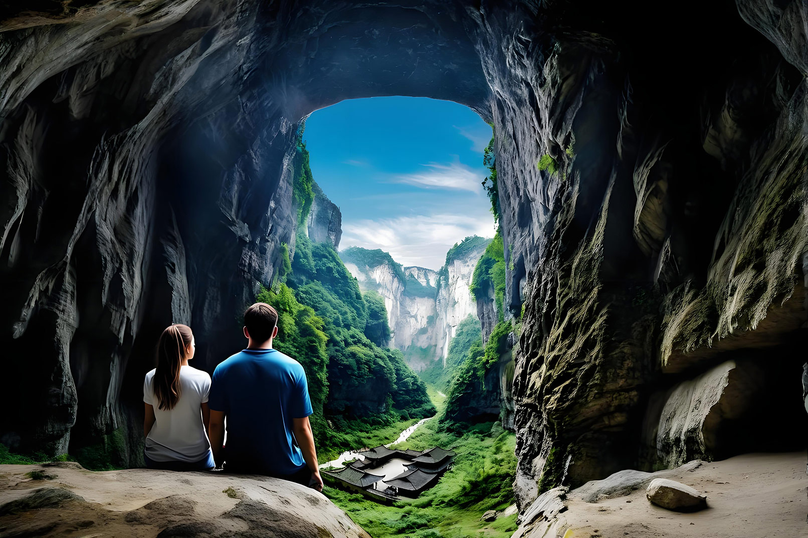 Chongqing Wulong Three Natural Bridges + Fairy Mountain + Longshui Gorge Pure Play Two-Day Tour