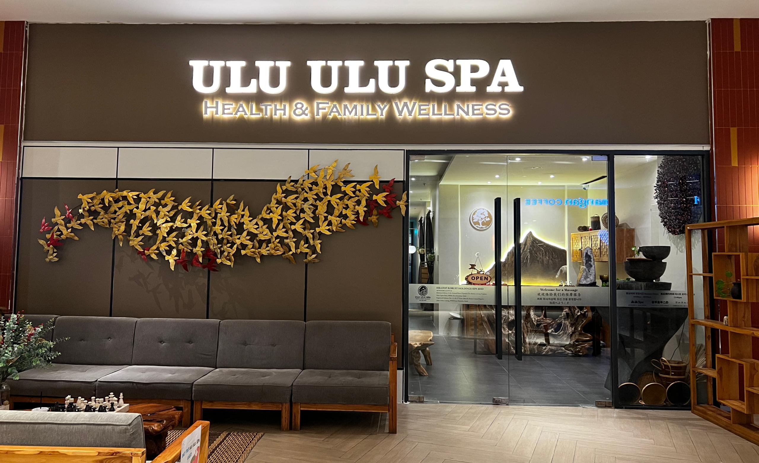 Ulu Ulu Spa in Kota Kinabalu (The Shore)