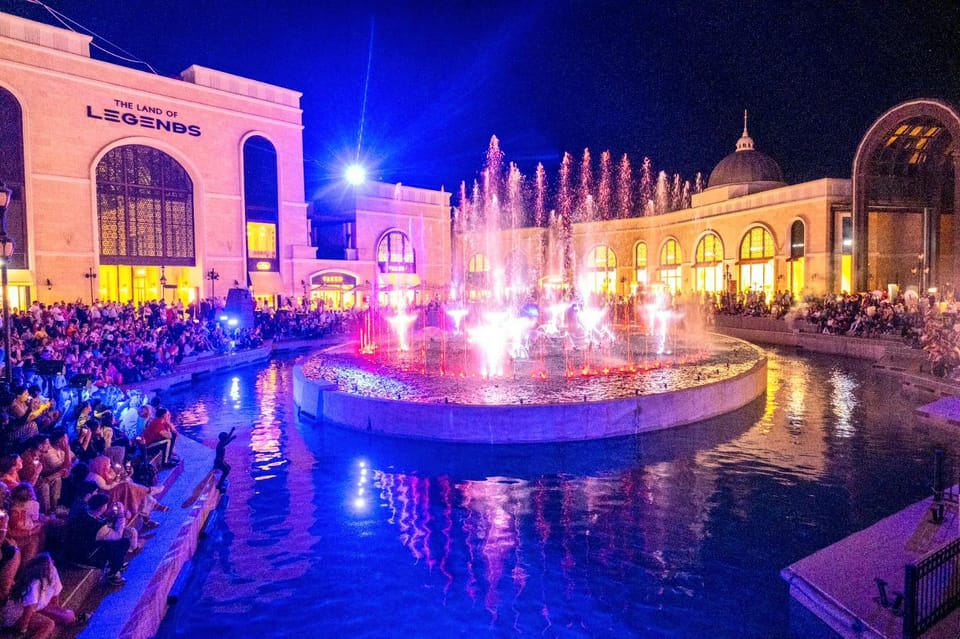 Land of Legend Night Show from Alanya/Antalya