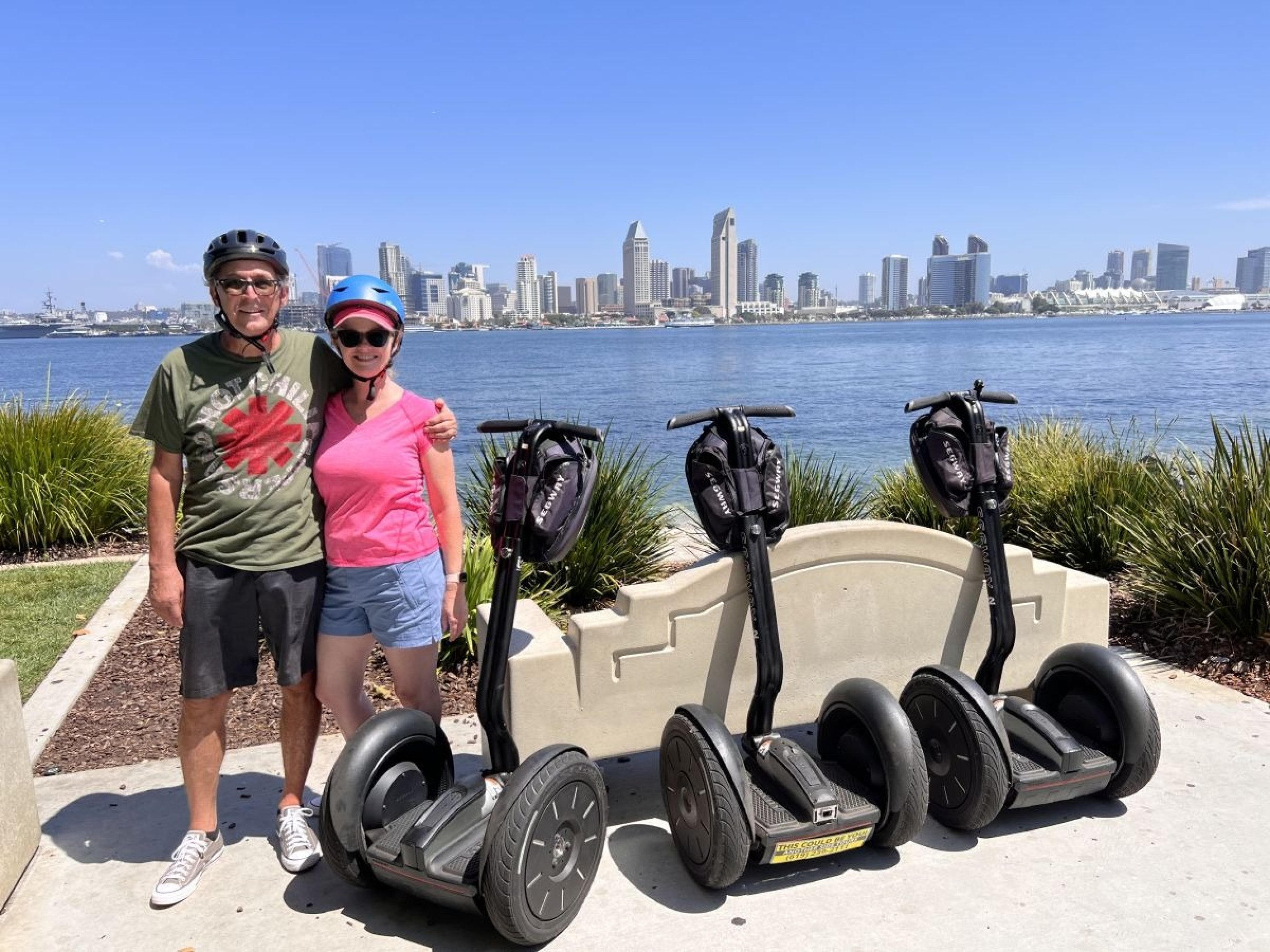 Capture stunning views of the San Diego skyline from Coronado Island