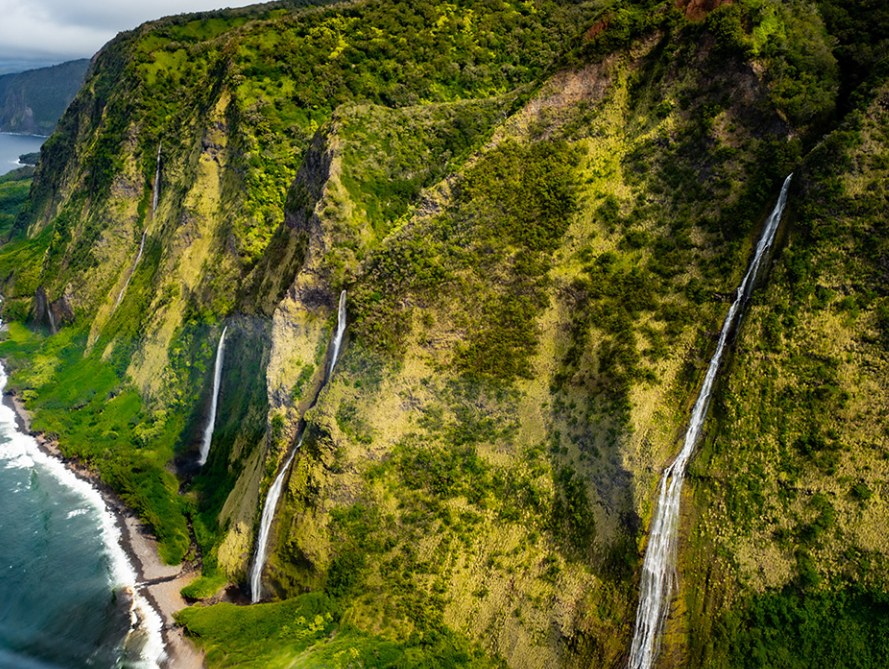Hamakua Coast Waterfalls and Valleys Safari Helicopter Experience