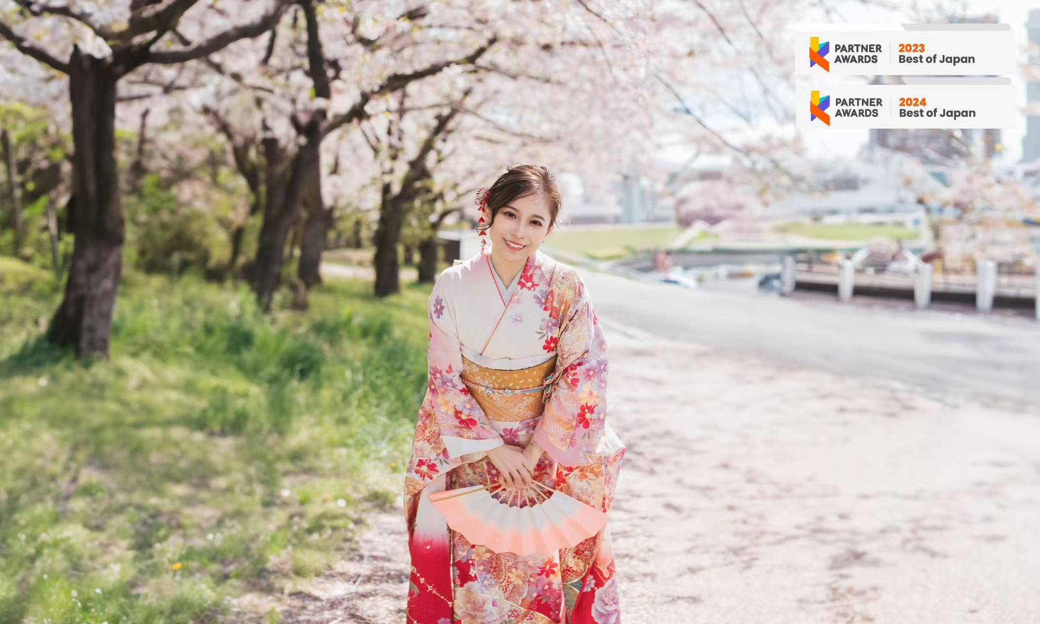 Rental Kimono & Yukata Tokyo Asakusa di Kimono Miyabi Stasiun Asakusa
