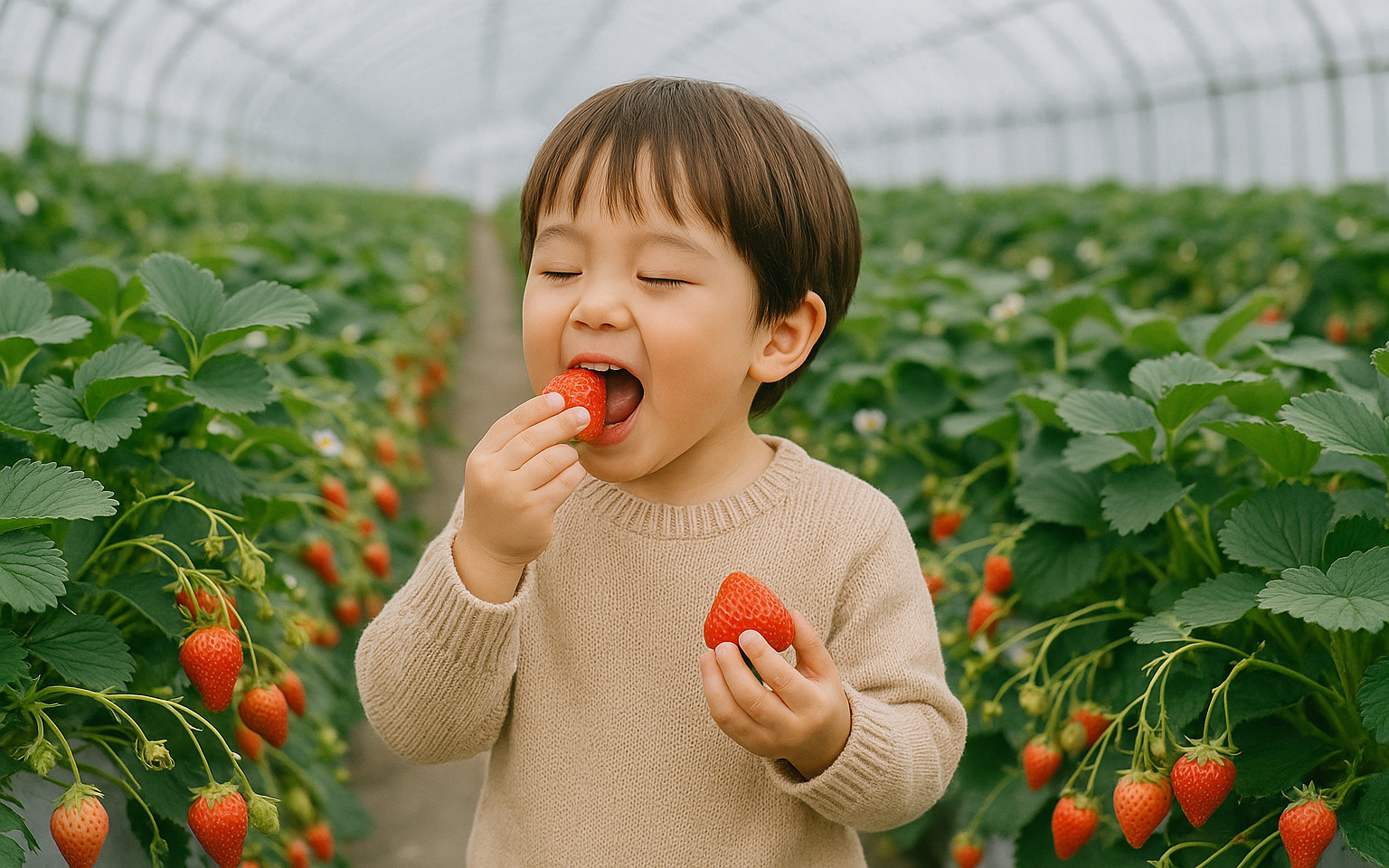 Osaka La Collina & Shiga Strawberry Picking Full-Day Tour