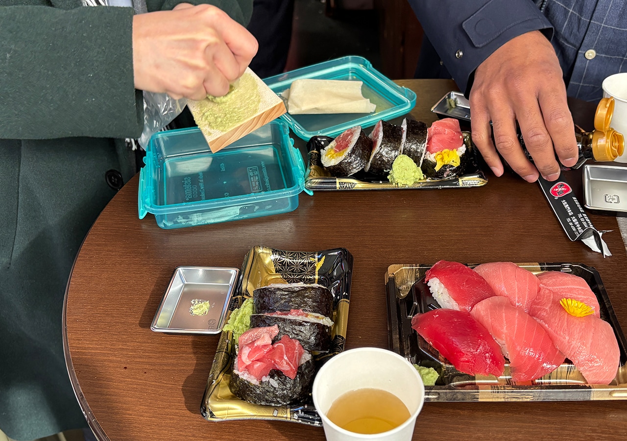 東京築地魚市場街頭美食之旅