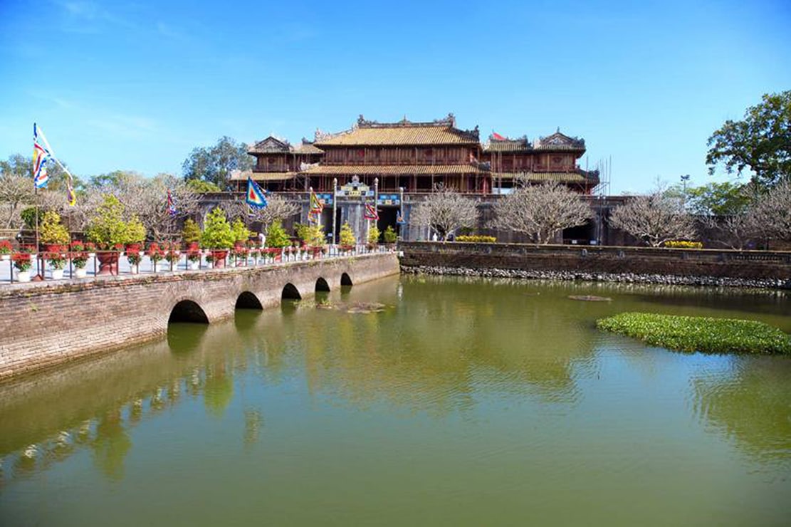 Hue Imperial Citadel is a walled fortress that served as the capital of the Nguyen Dynasty, the last feudal dynasty in Vietnam