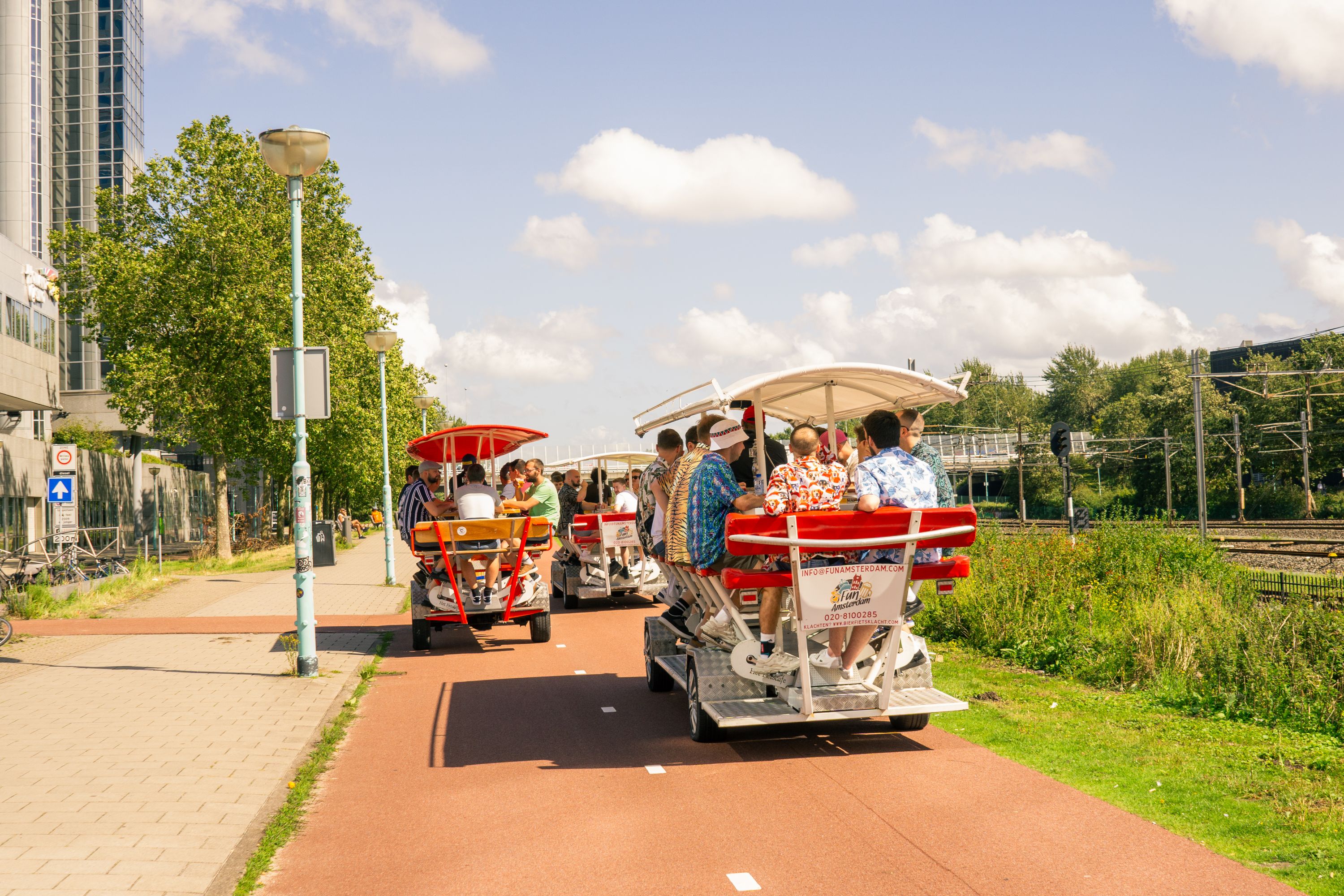 オランダビールバイクツアー（アムステルダム）