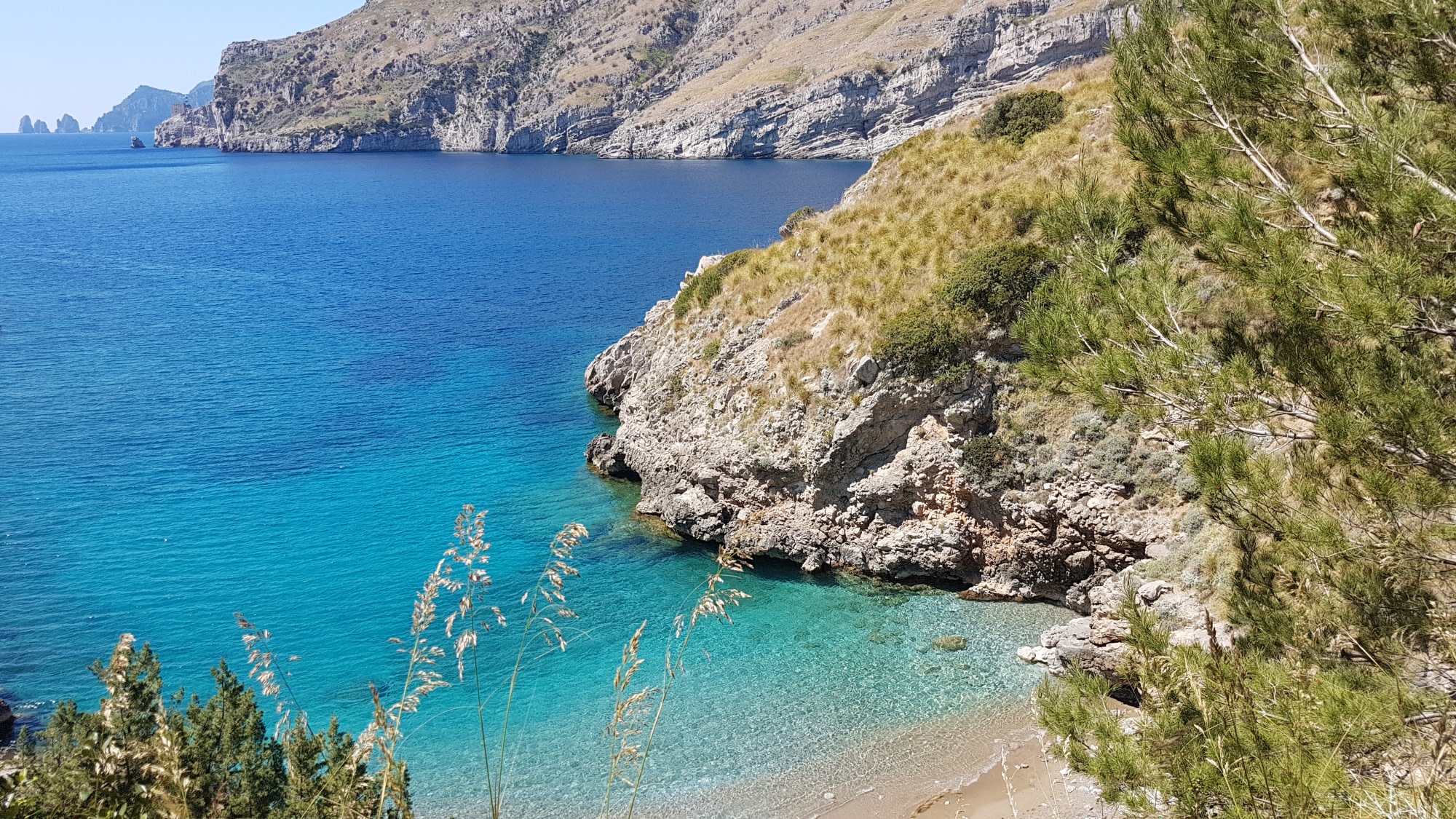 Bay of Ieranto Hiking Tour