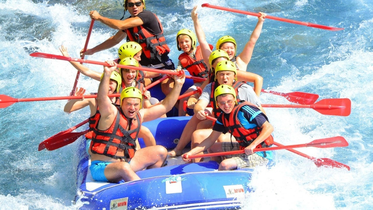 Alanya : ( 3 in 1 ) Combo Rafting : Quad | Jeep | Zipline
