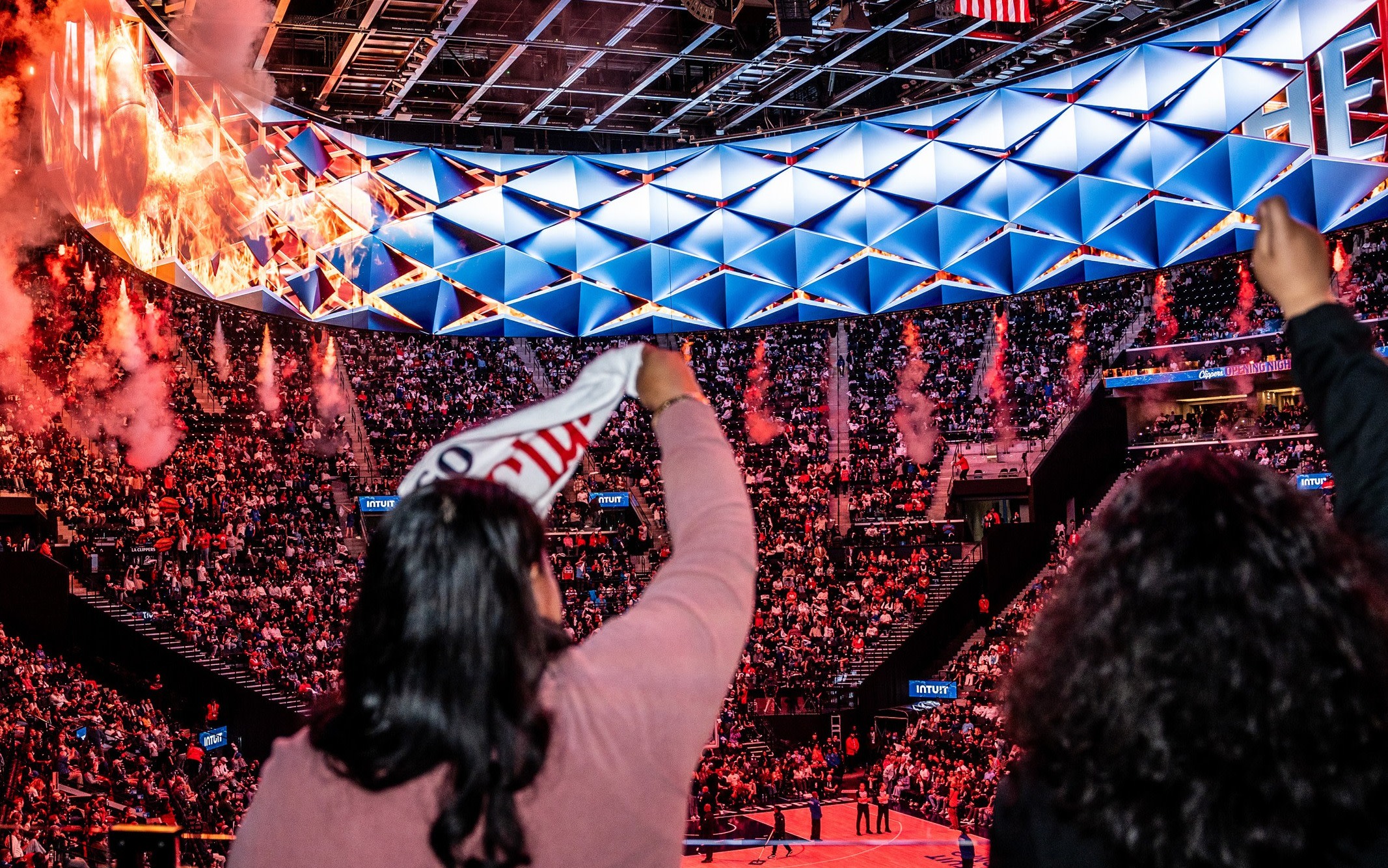 LA Clippers Basketball Game at Intuit Dome