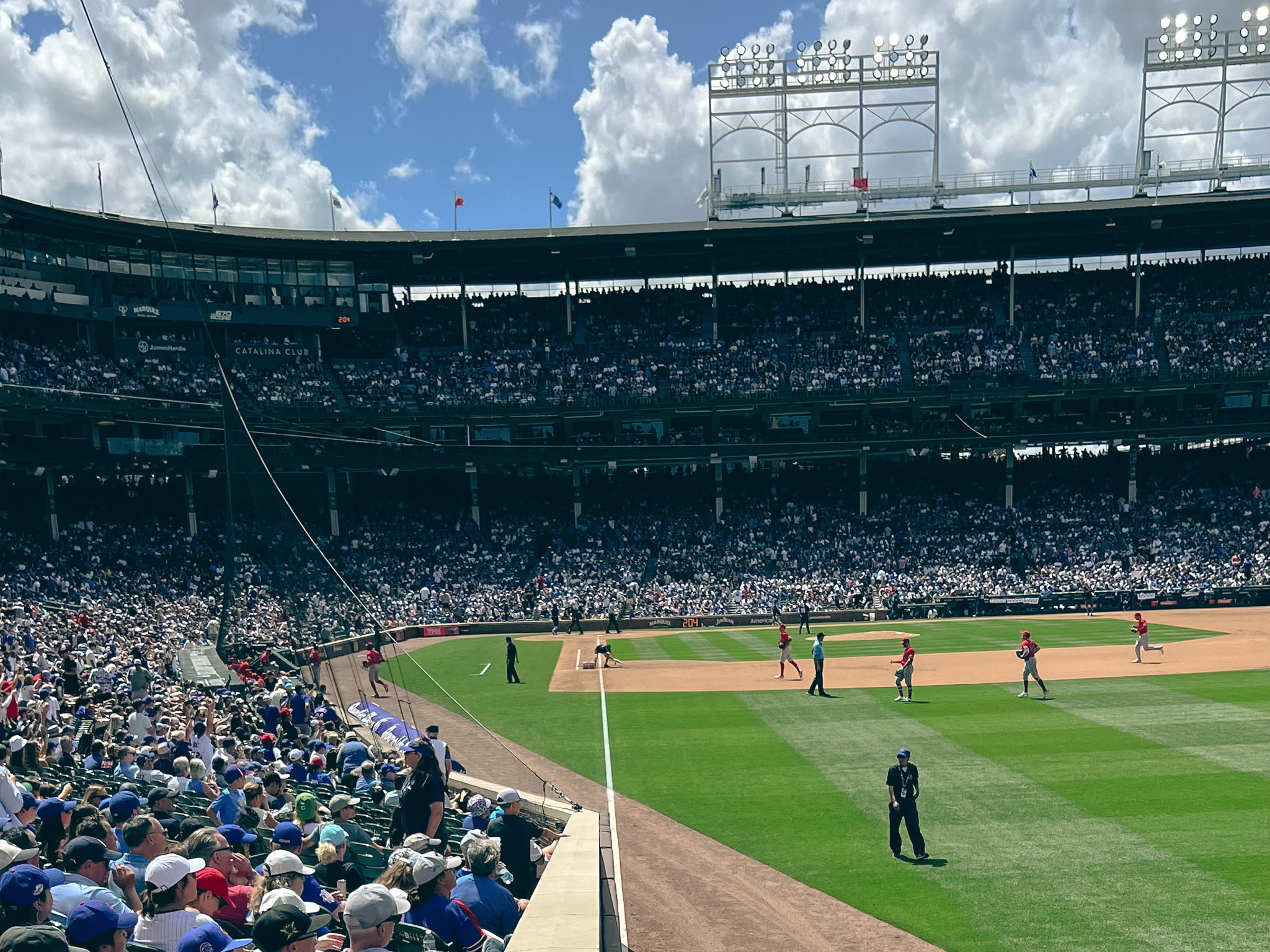 Chicago Cubs Baseball Game at Wrigley Field