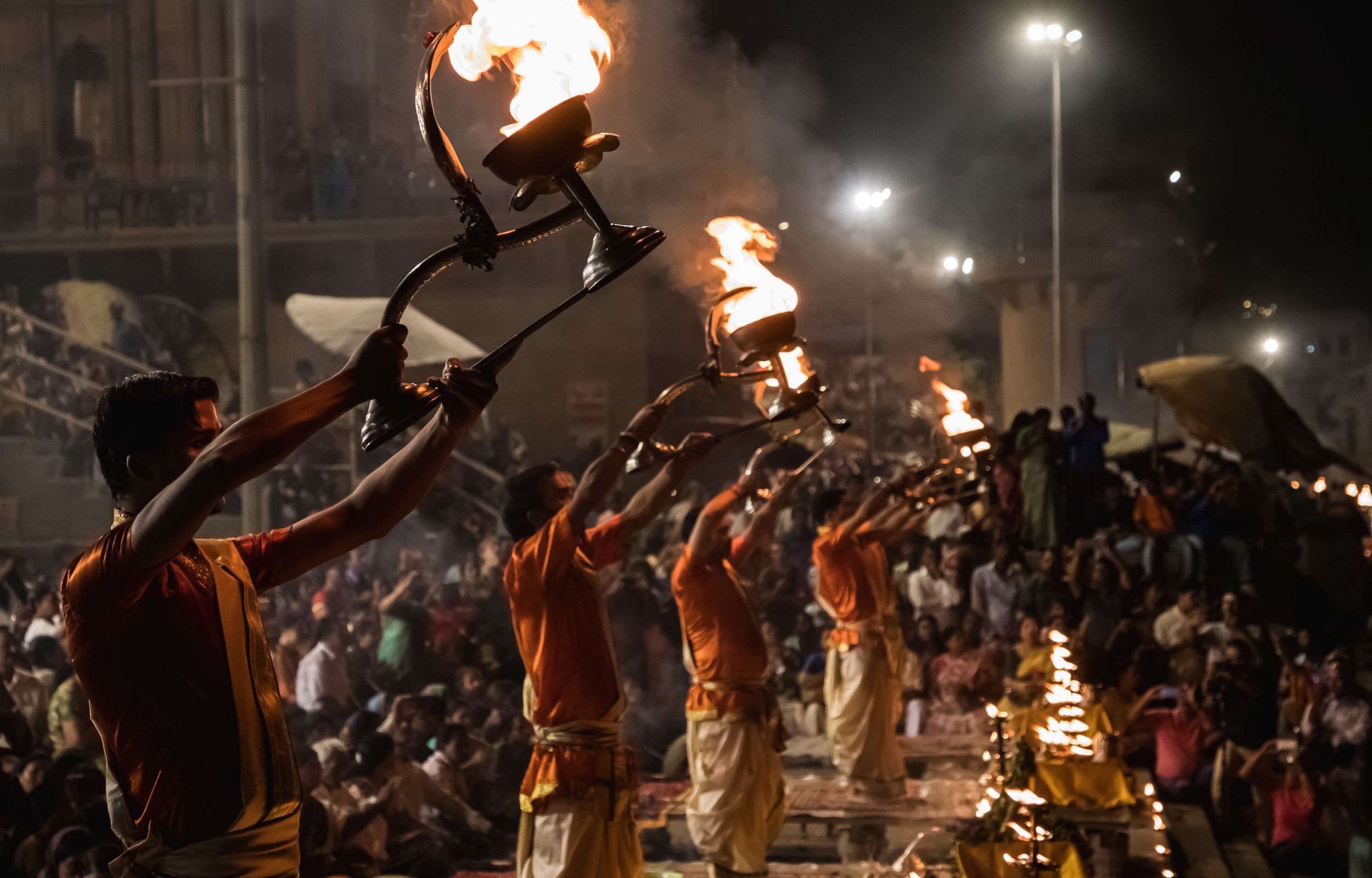 瓦拉納西祈福之旅：私人美食之旅、乘船遊覽和恆河夜祭
