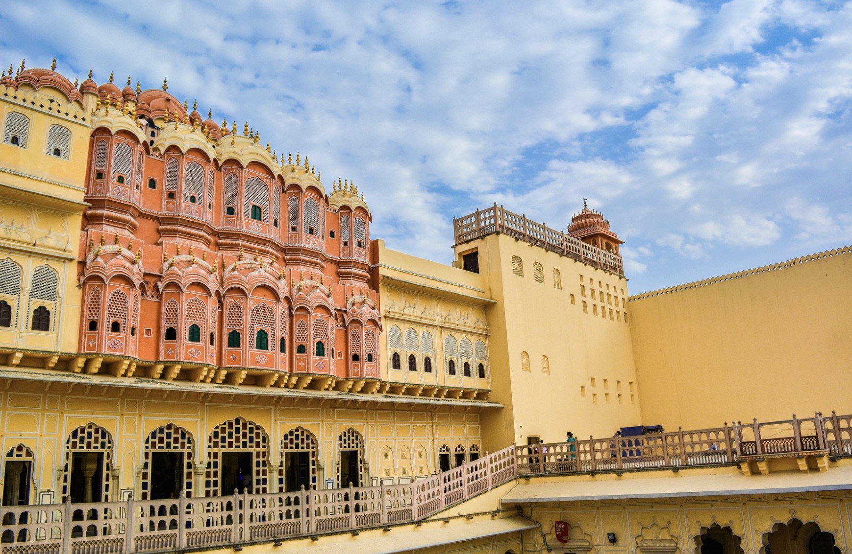 The iconic Palace of Winds