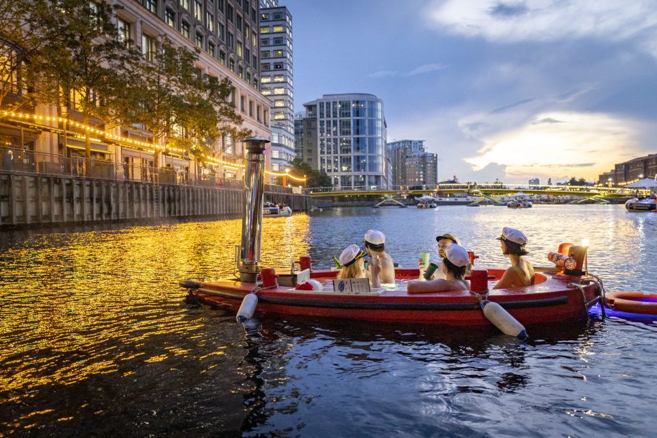 倫敦碼頭區浴缸船（Hot Tub Boat）導覽之旅