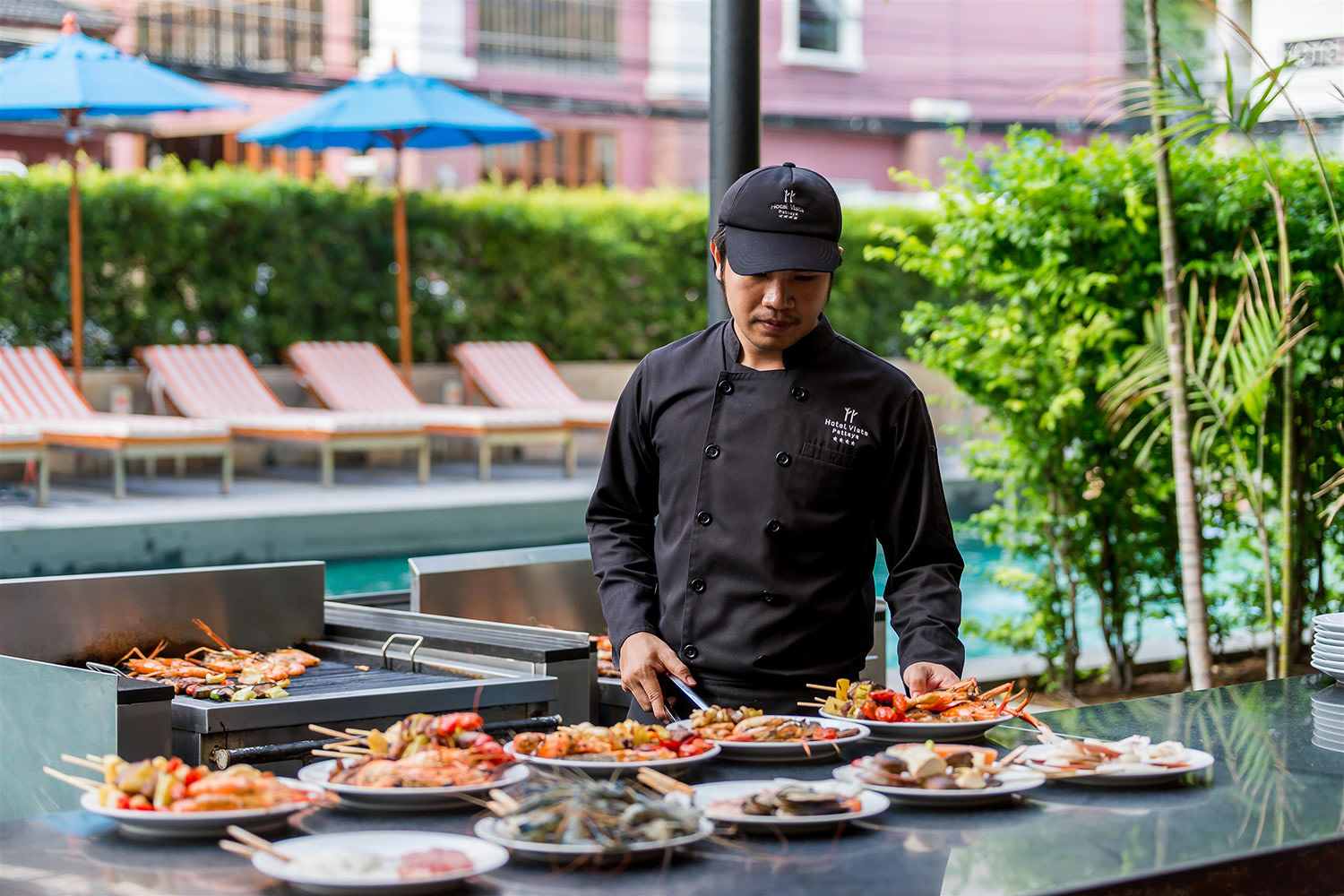 Seafood Buffet at The Patio, Hotel Vista Pattaya