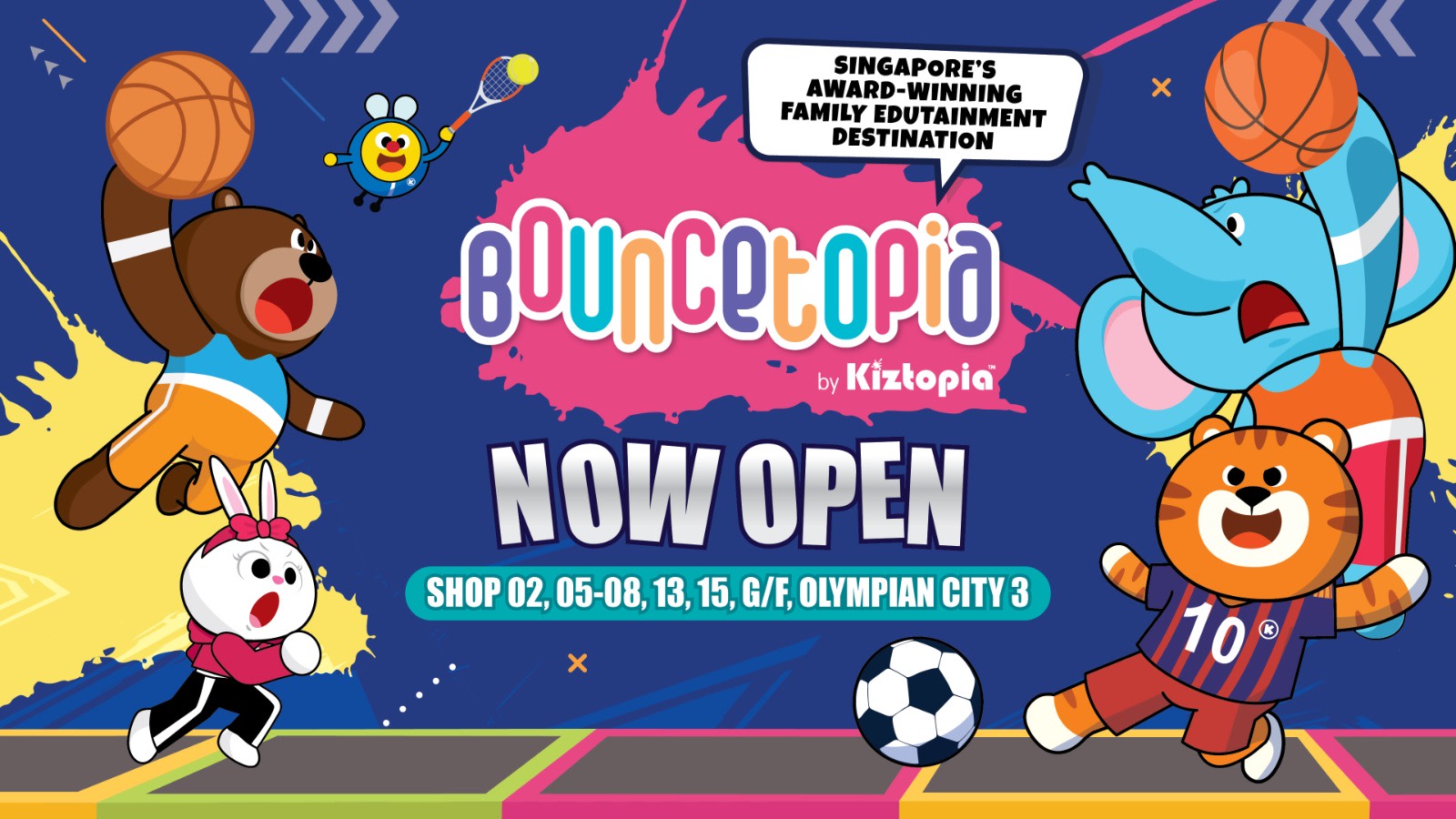 Bouncetopia by Kiztopia in Olympian City