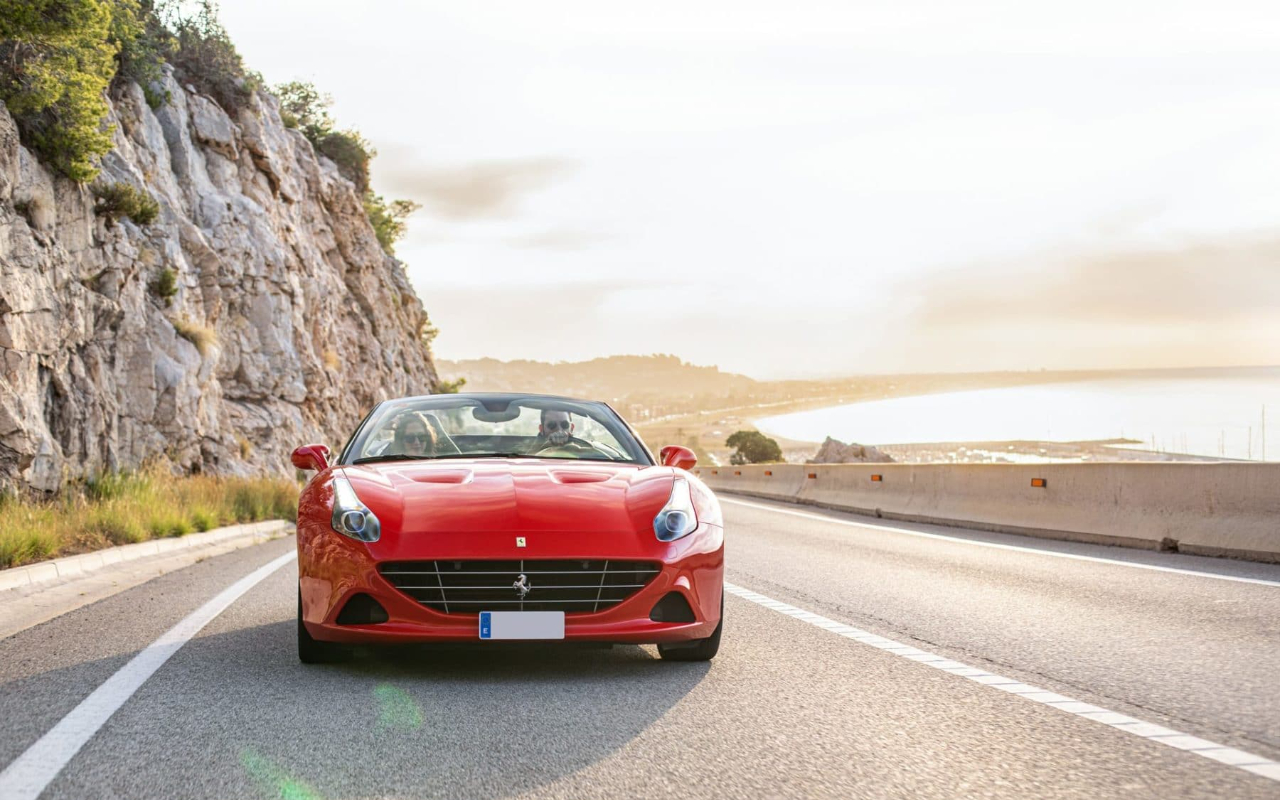 Supercar driving experience to Sitges