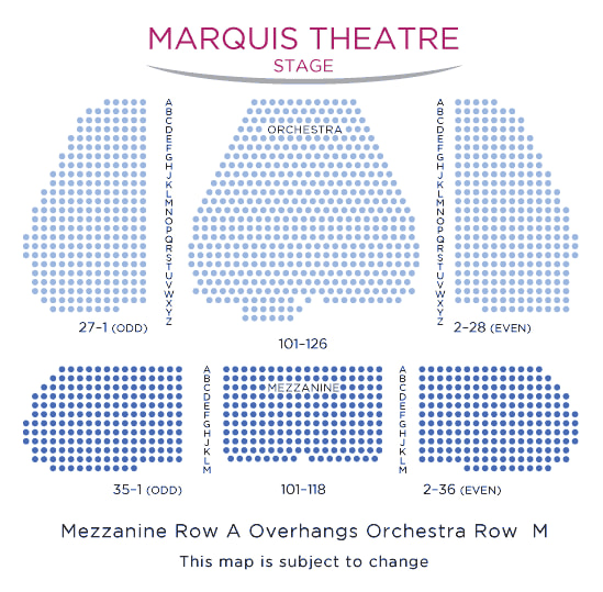 Seating map