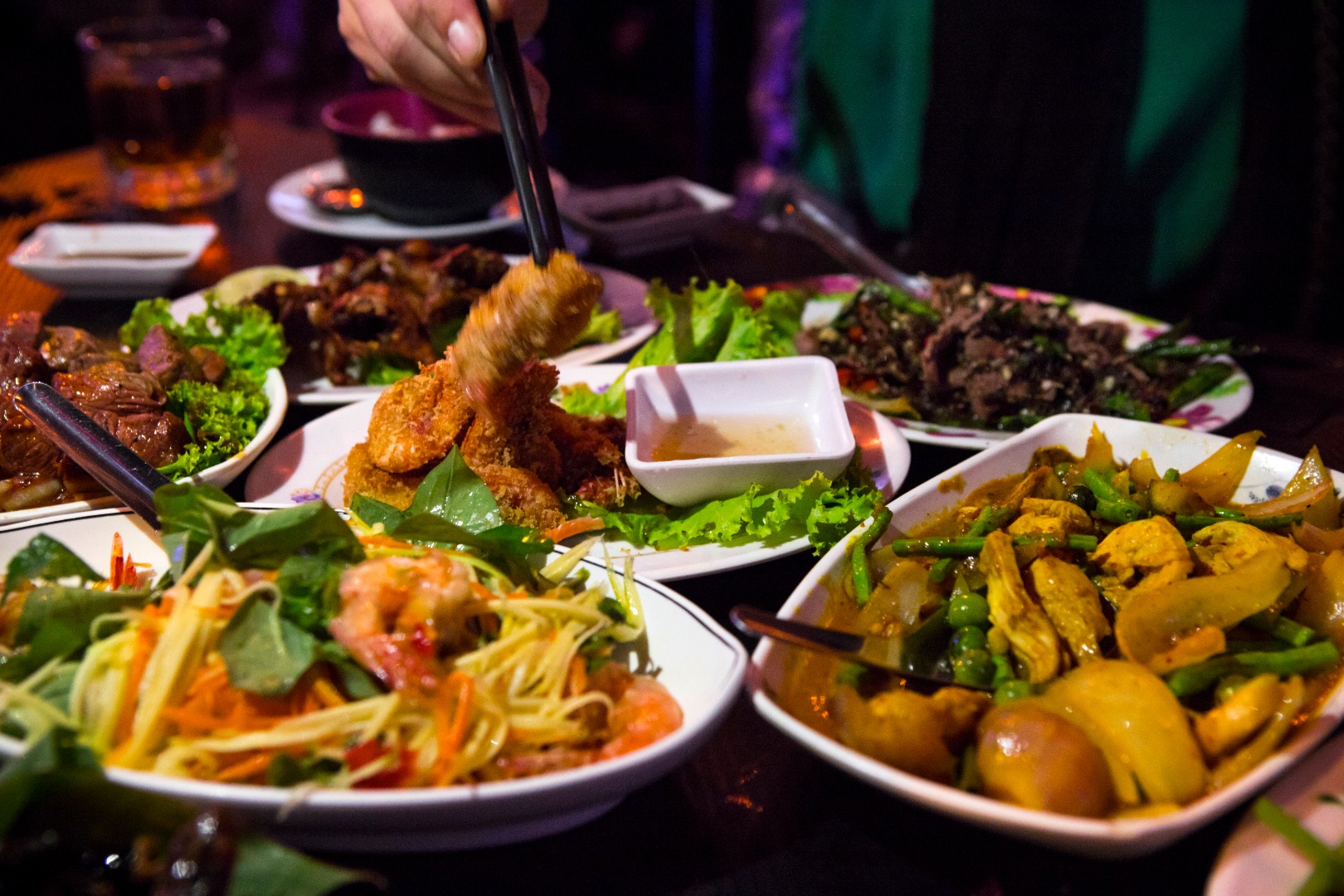 金邊街頭美食觀光之旅（搭乘嘟嘟車）