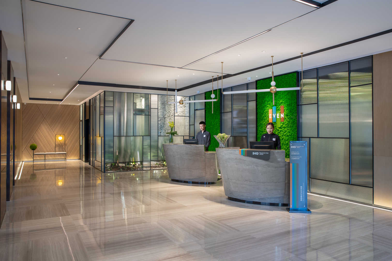 Hotel reception