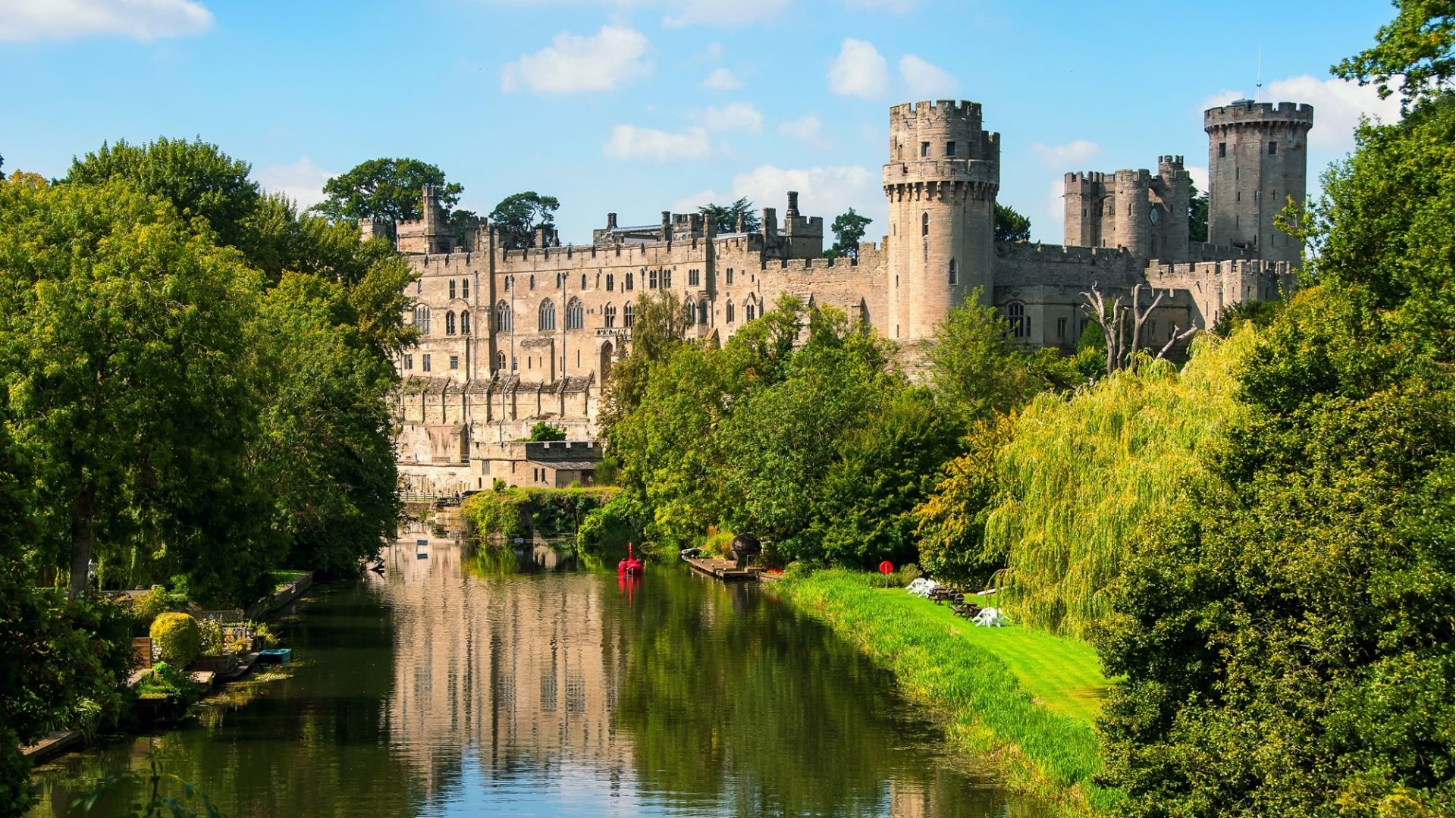 Warwick Castle day trip from London by rail