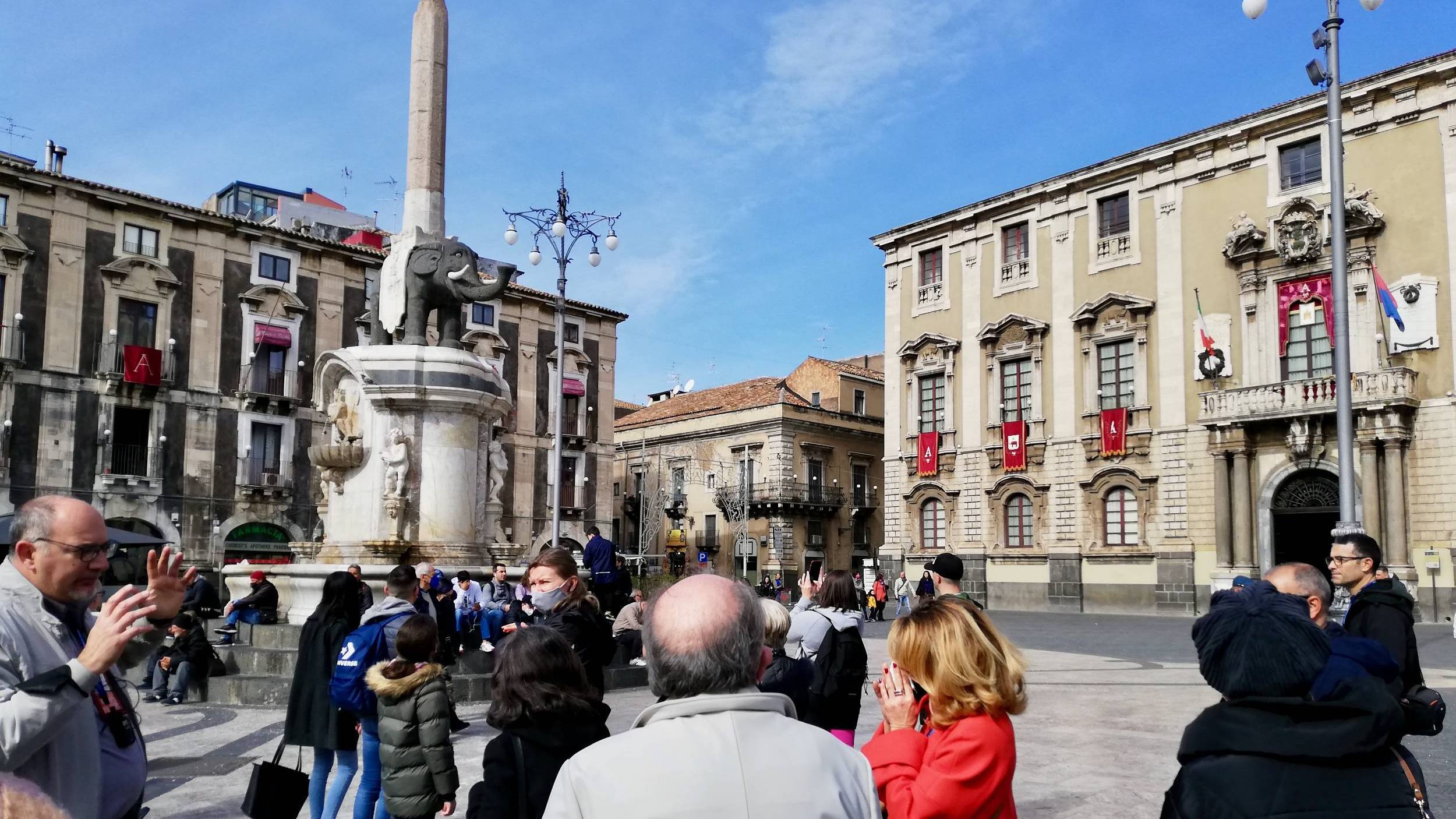 Catania city walking tour