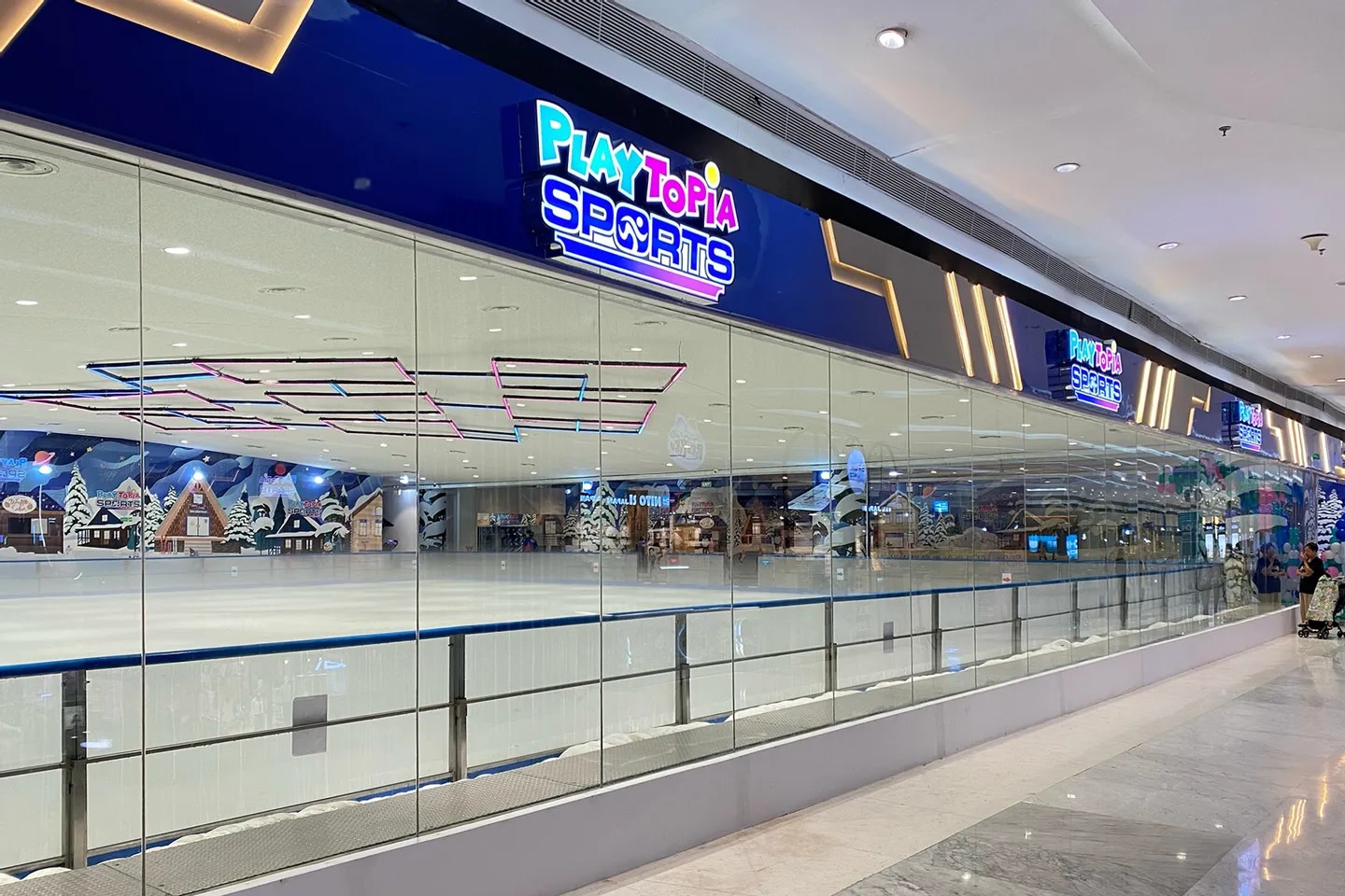 Playtopia Sports Ice Skating Lippo Mall Puri in Jakarta