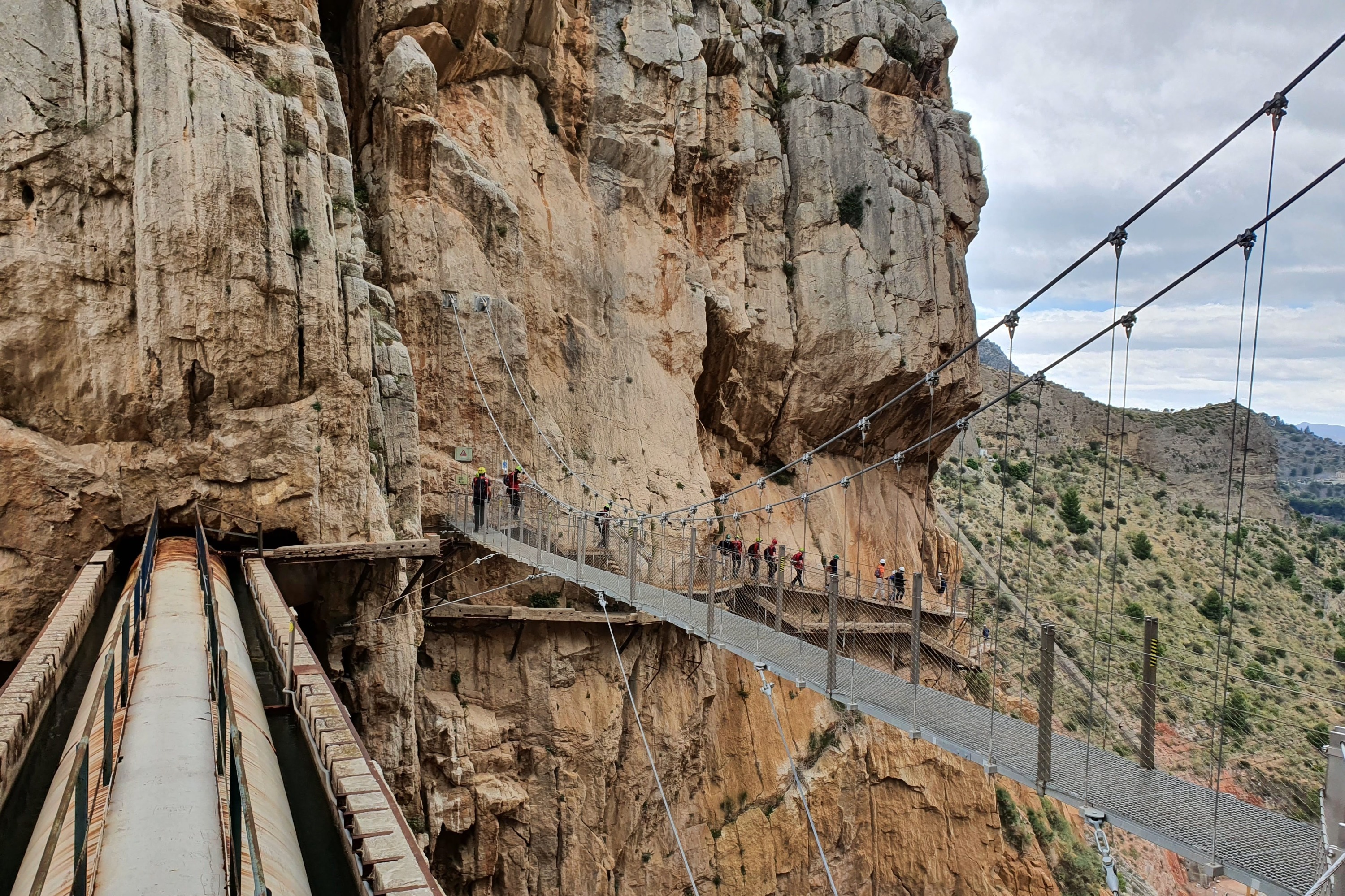 Caminito del Rey bridge experience