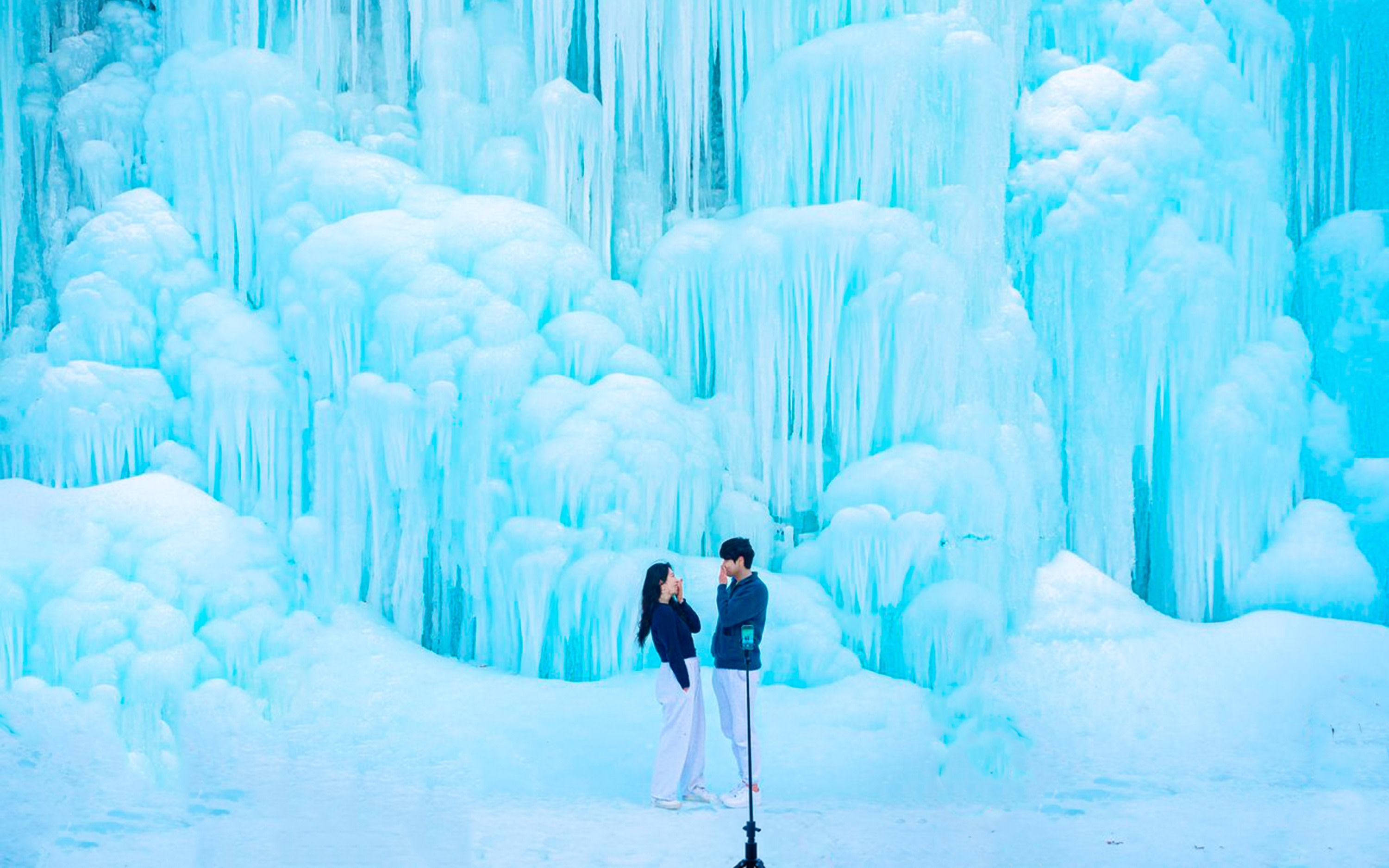 Eobi Ice Valley/Nami/Strawberry Picking/MorningCalm/Bike 1 Day Tour