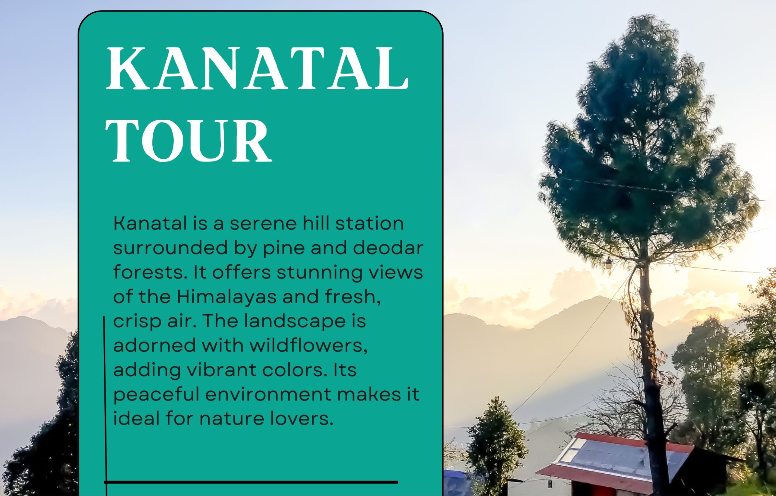 Kanatal 2-Day Guided Nature Escape with Himalayan Views