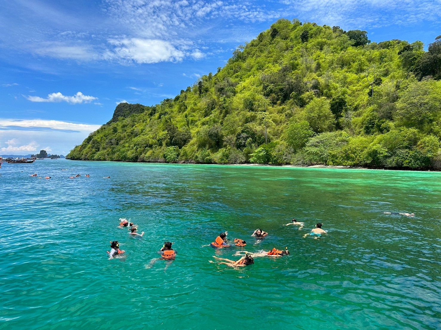 Krabi: 4 Islands Snorkeling Tour by Longtail Boat