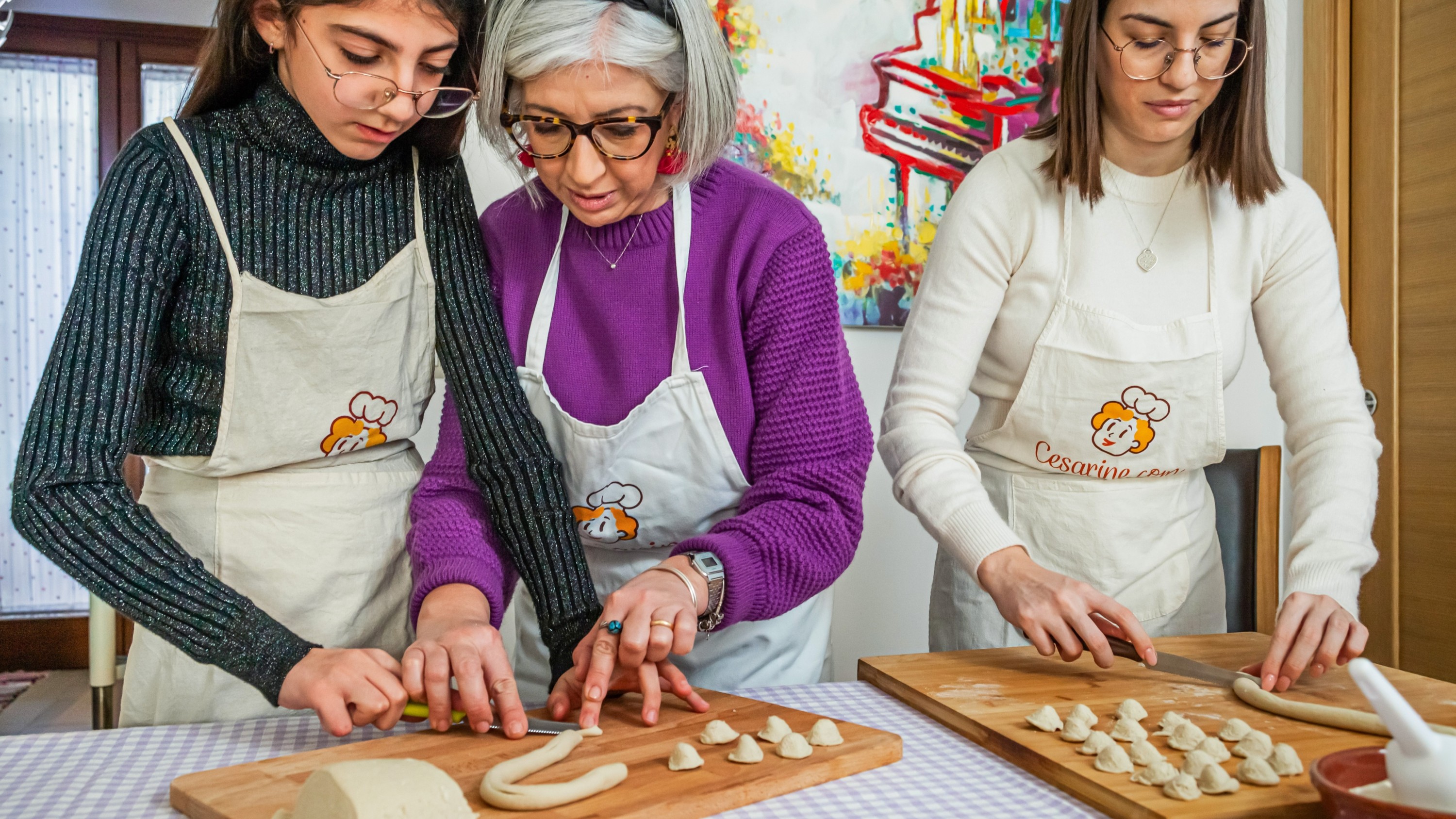 Pasta and tiramisu cooking class in Otranto 