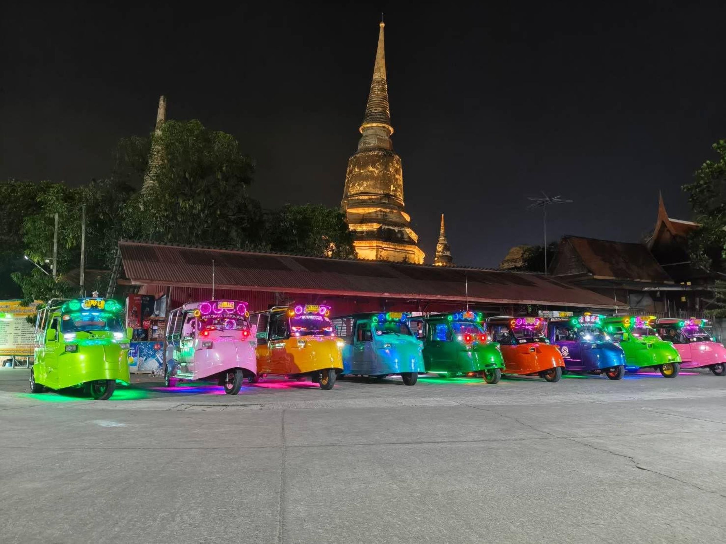 Ayutthaya Historic Temples Night Discovery