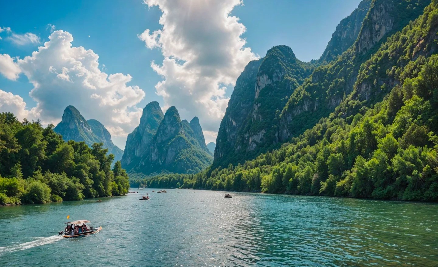 巖壁天然紋理像九匹馬,是灕江標誌性奇景,能數出九匹馬的人被說 “有好運” 巖壁天然紋理像九匹馬,是灕江標誌性奇景,能數出九匹馬的人被說 “有好運”