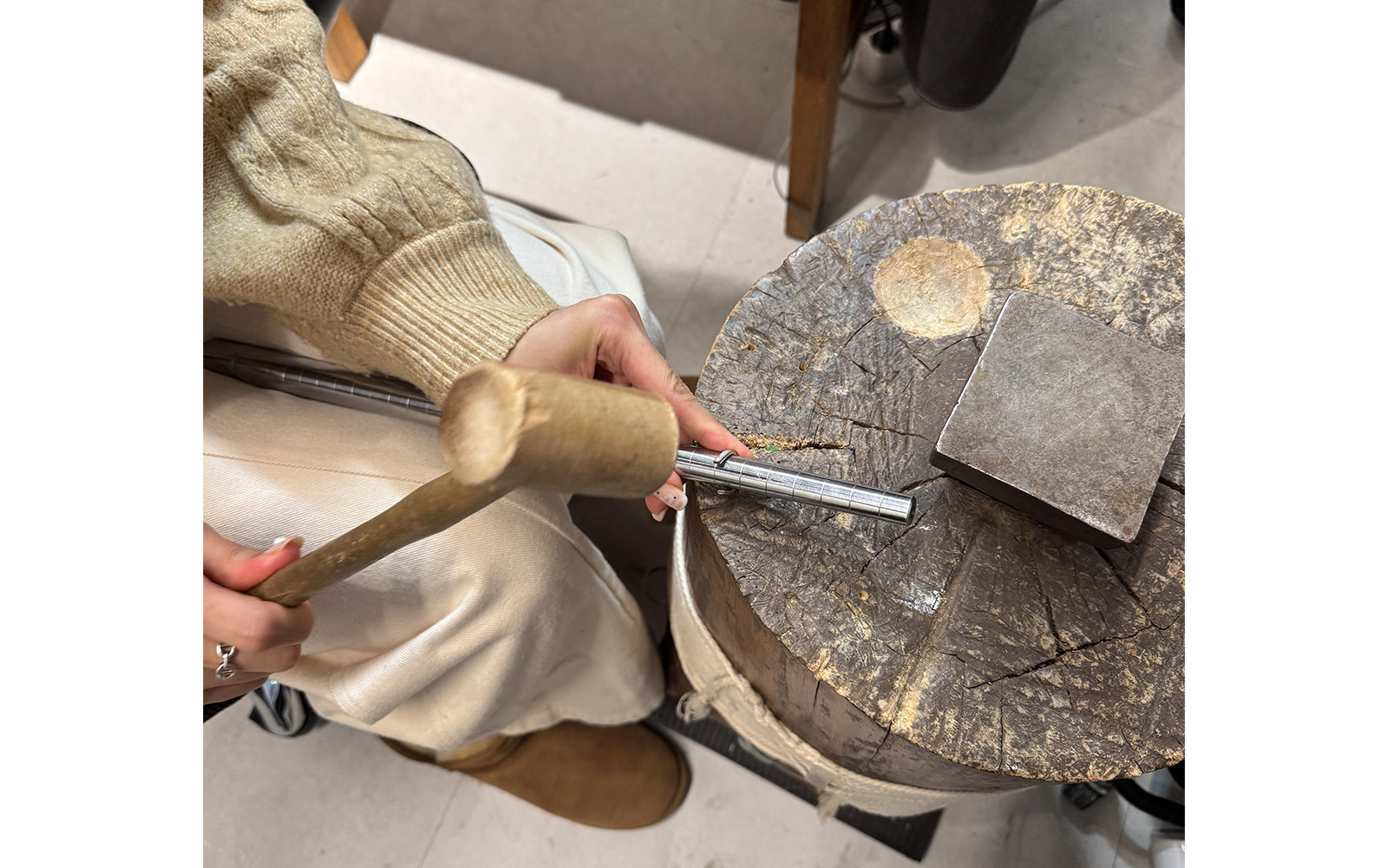 Create Your Own Silver Ring One-Day Class in Seoul