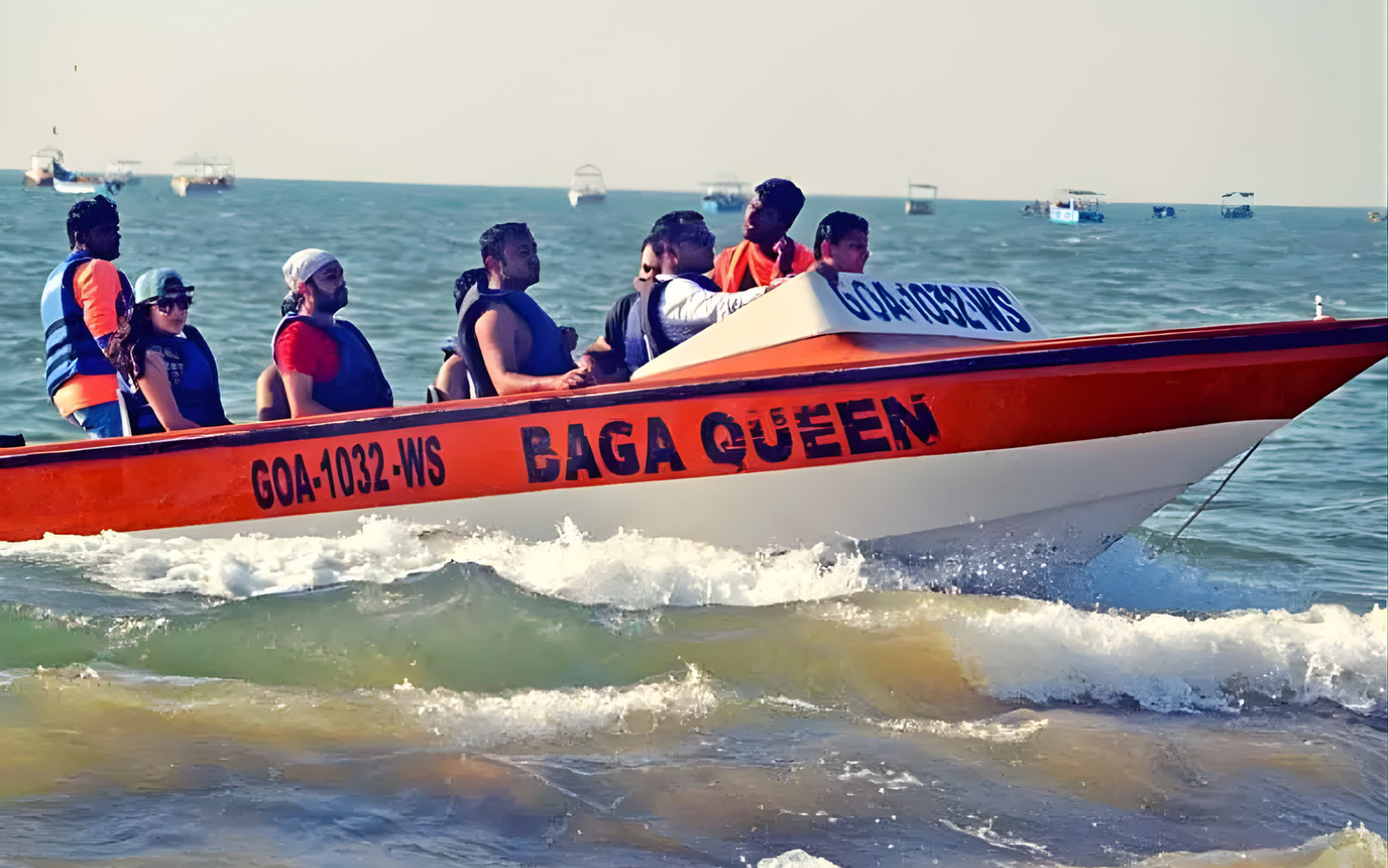 Baga-Calangute: Coastal Boat Adventure