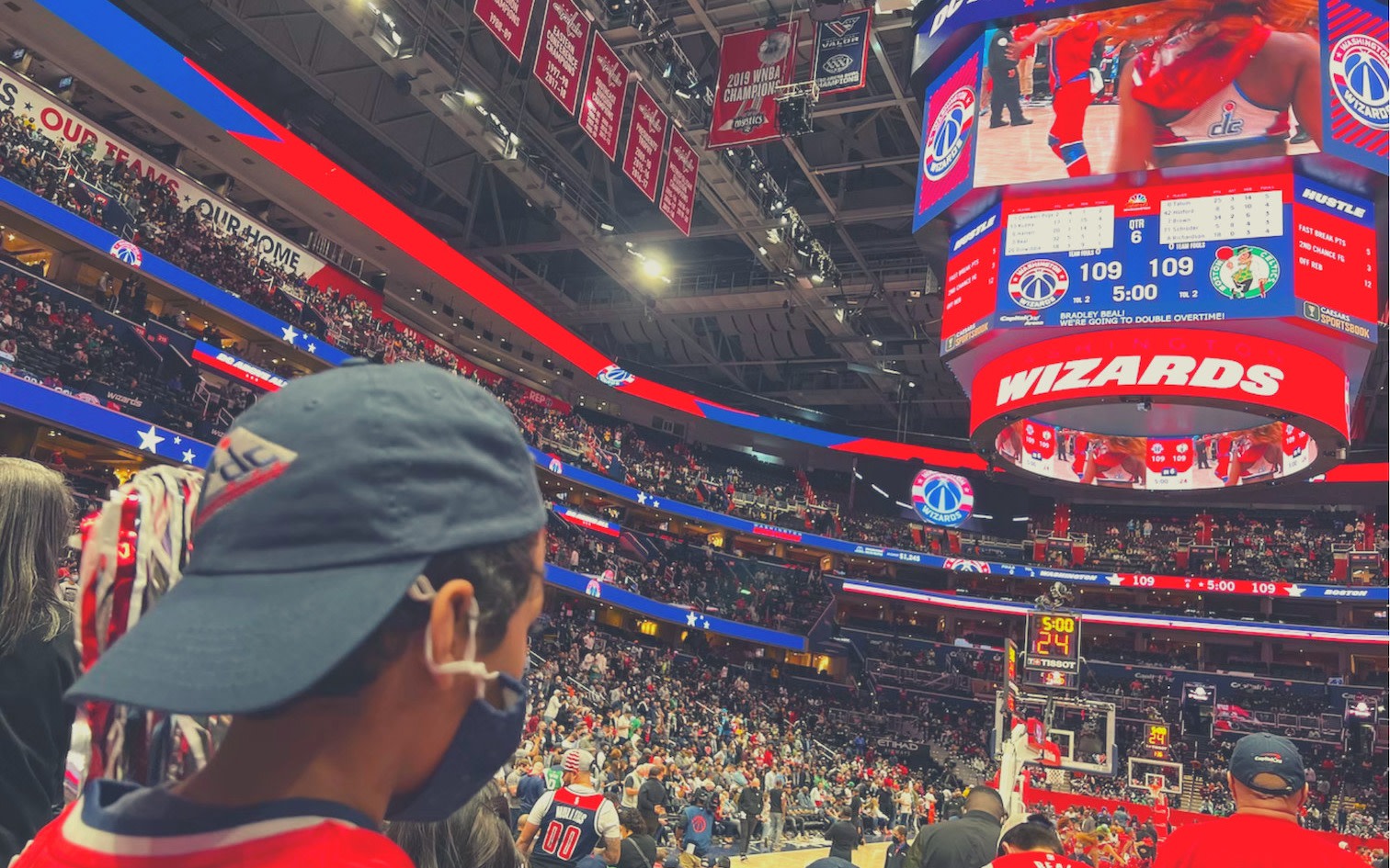 Washington Wizards Basketball Game at Capital One Arena