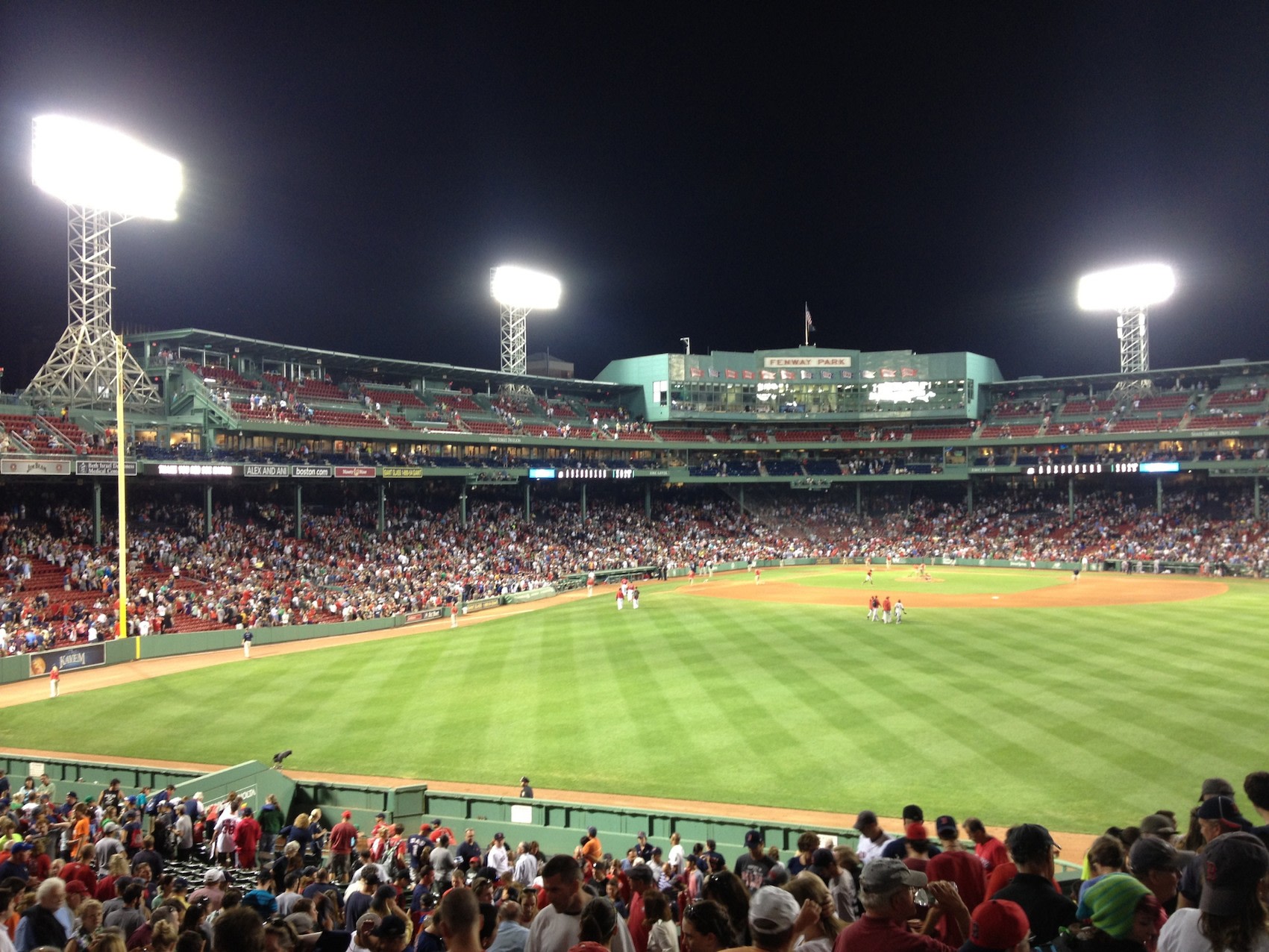Boston Red Sox Baseball Game at Fenway Park
