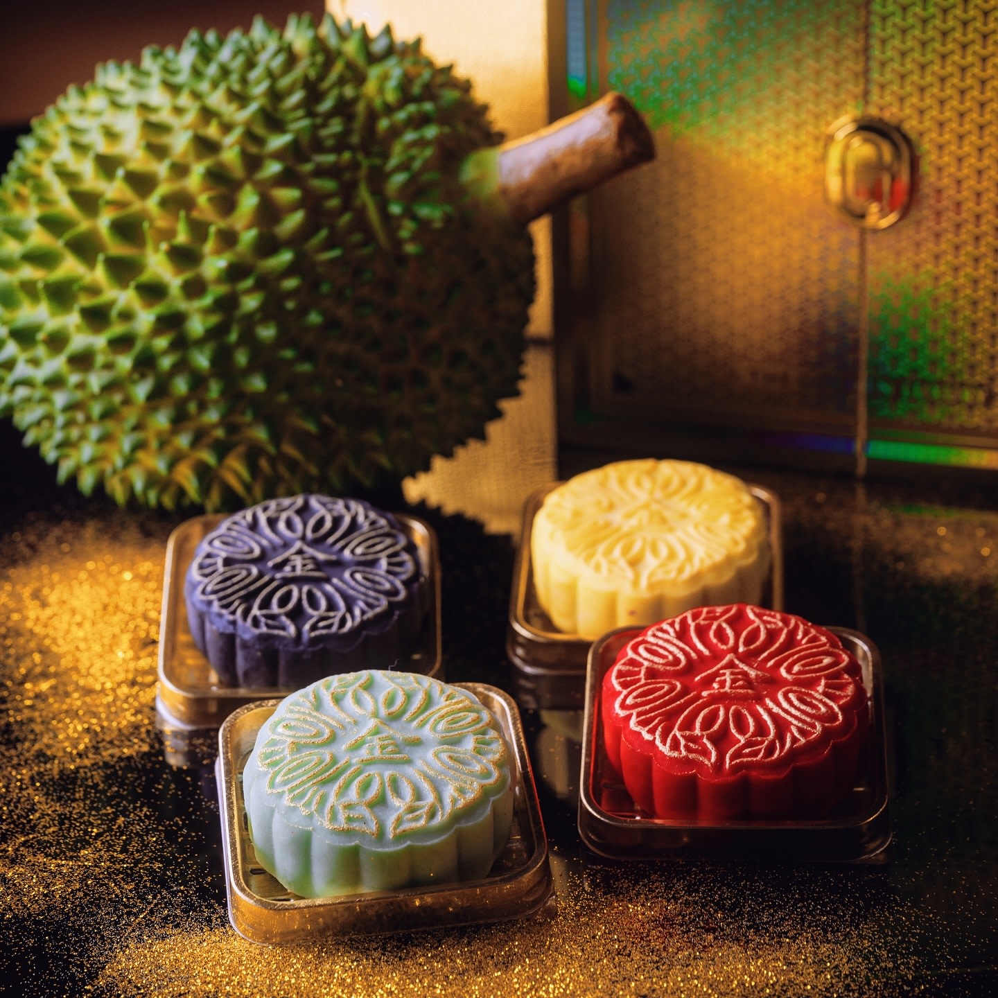 Golden Moments Mid-Autumn Durian Mooncakes