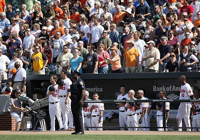 Baltimore Orioles Baseball Game at Oriole Park