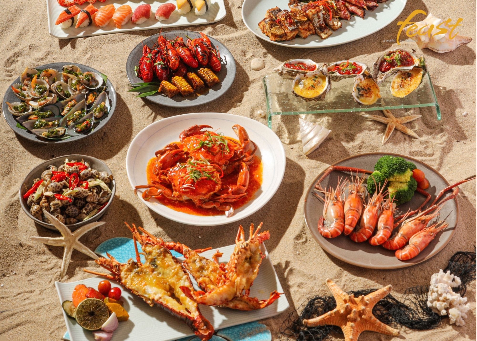 Feast Restaurant海鮮自助餐 - 芽莊喜來登度假酒店
