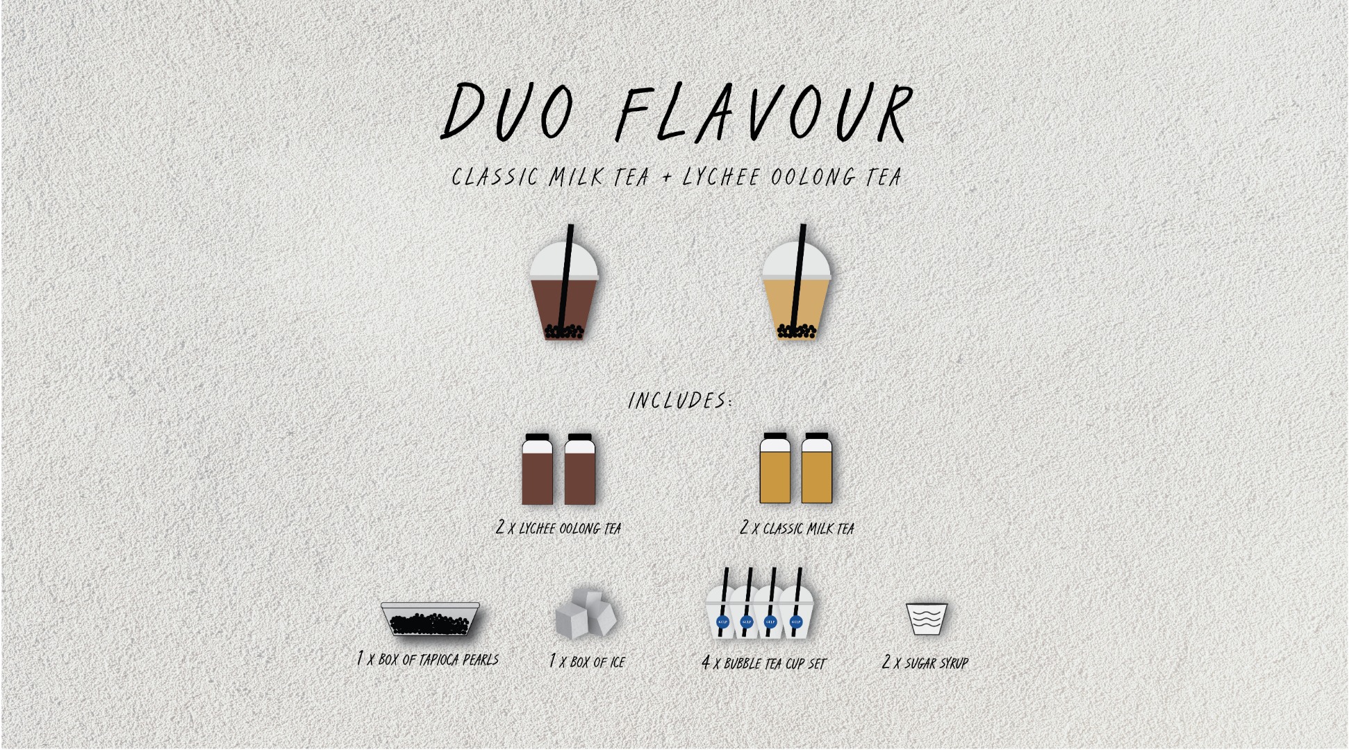 [Delivery] GULP Build-Your-Own Bubble Tea Kit in Singapore 