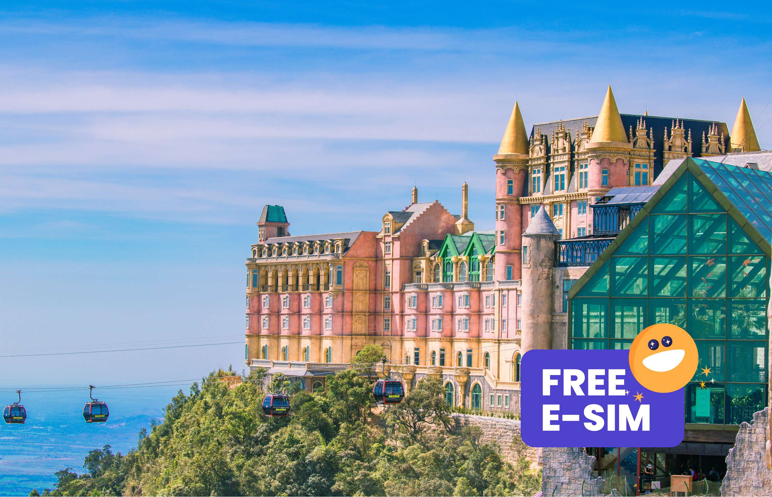 Sun World Ba Na Hills kanatkanatli yo‘l va bufet tajribasi