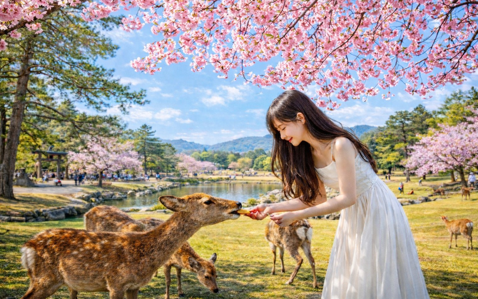 Arashiyama Bamboo Forest, Nara Park Deer, and Fushimi Inari Shrine Torii Gate One Day Tour (Osaka/Kyoto Departure)