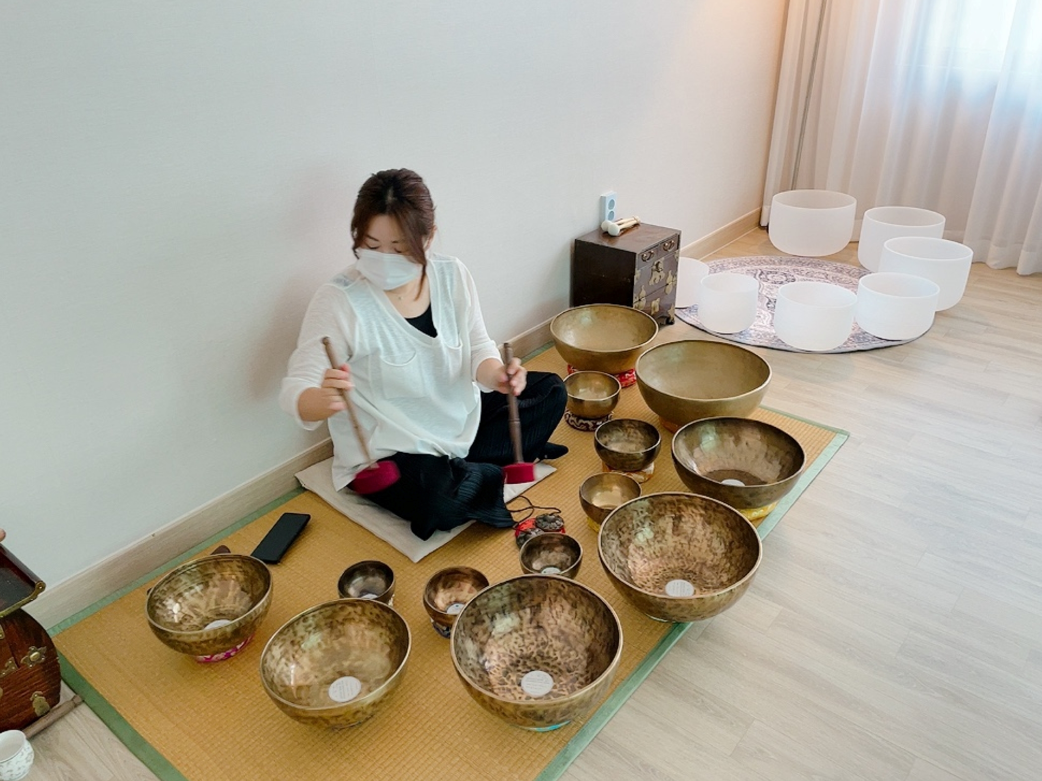 昭陽江環形步道和頌缽冥想之旅
