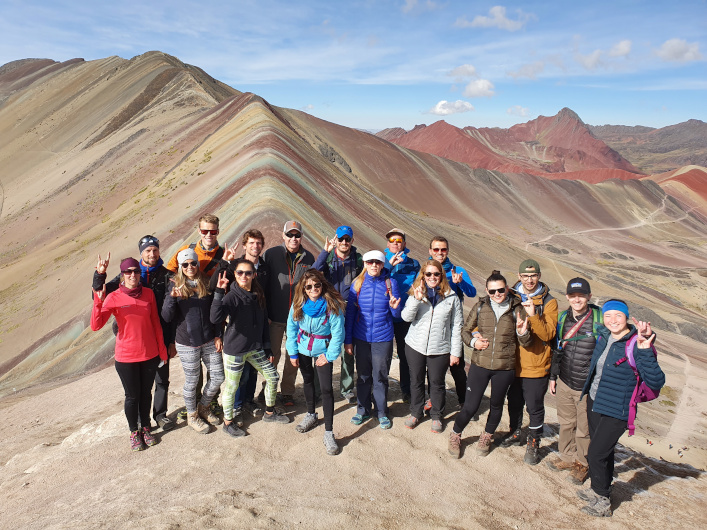 Vinicunca Rainbow Mountain