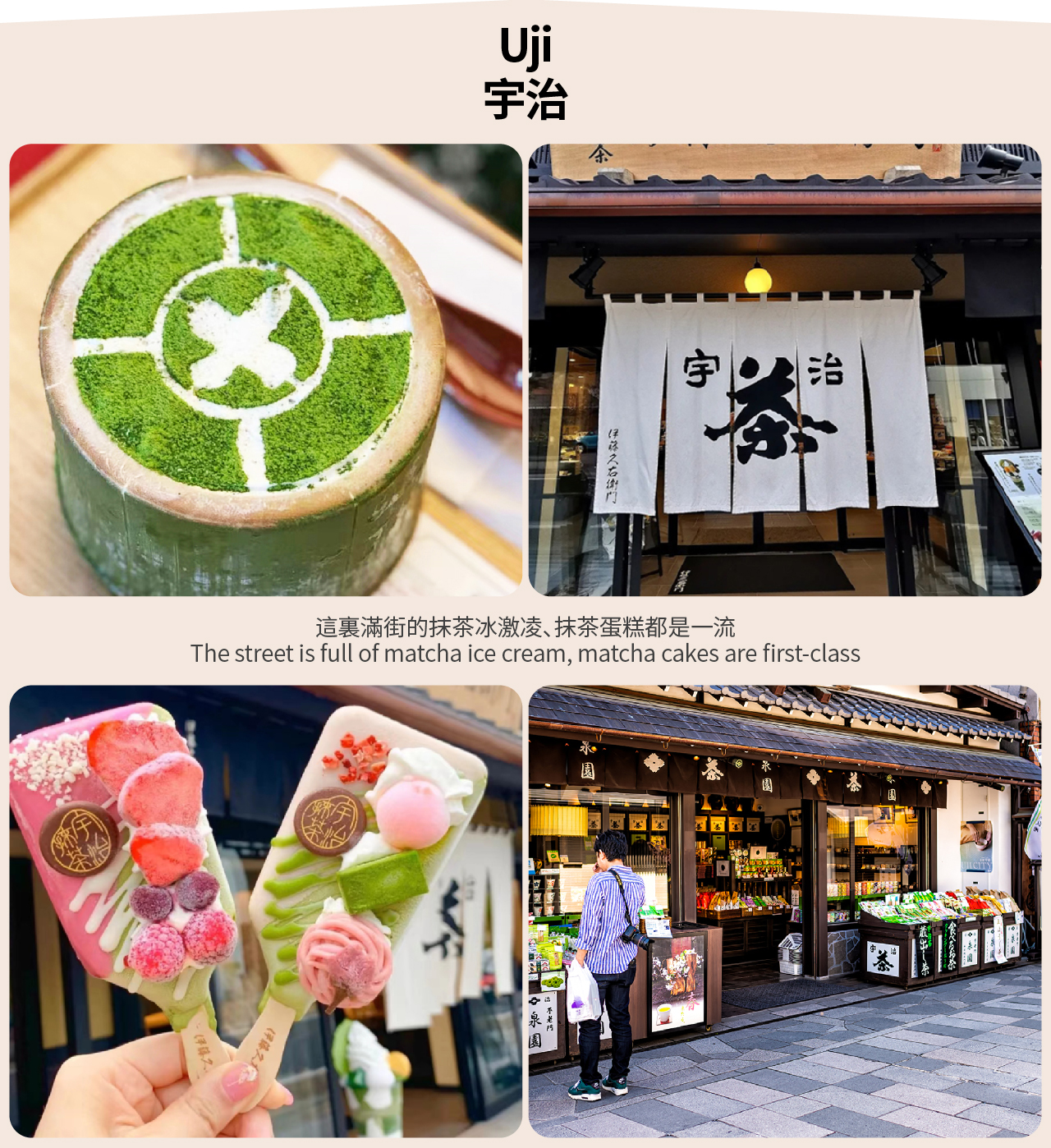 【奈良&宇治】奈良公園&東大寺&平等院&宇治抹茶美食溫泉世界遺產一日遊 （大阪出發）